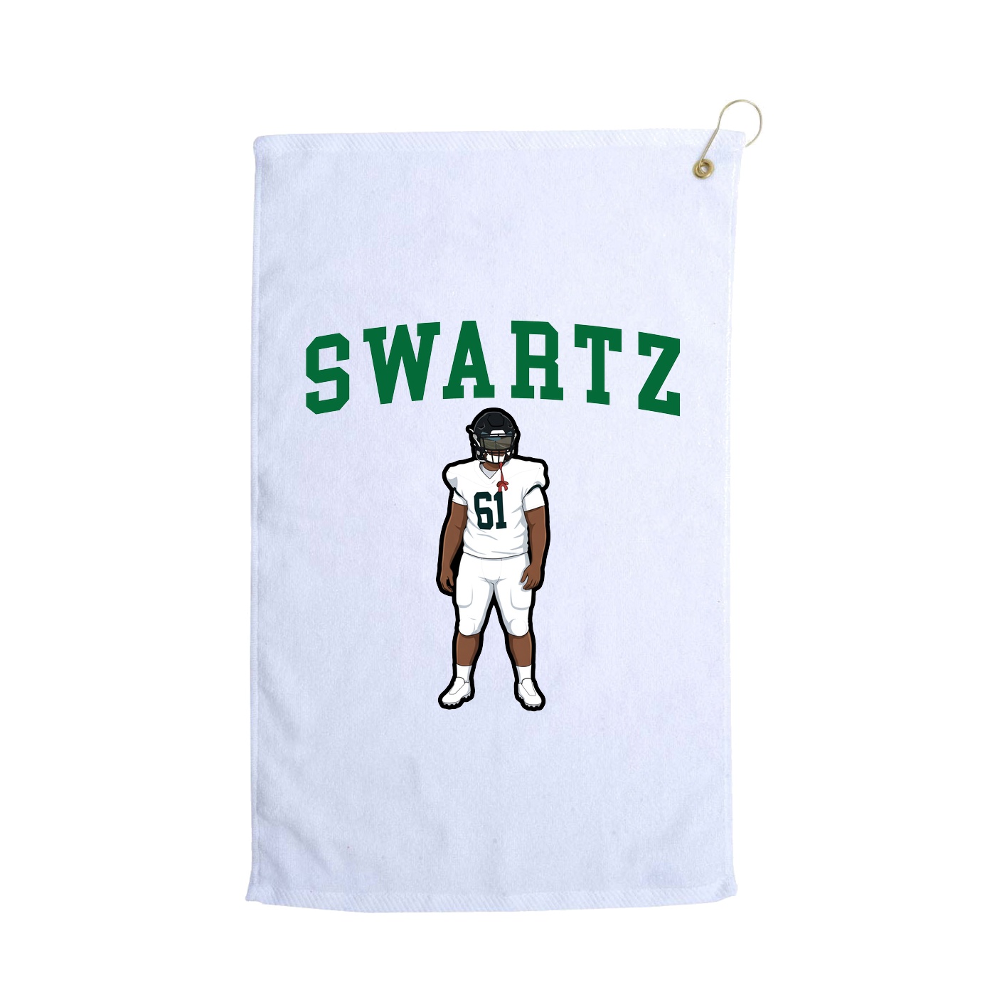 Golf Towel — Shirsey in White