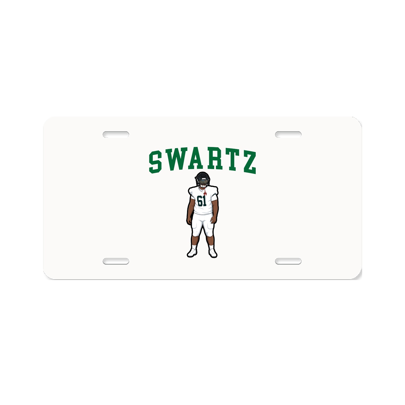 License Plate — Shirsey in Classic