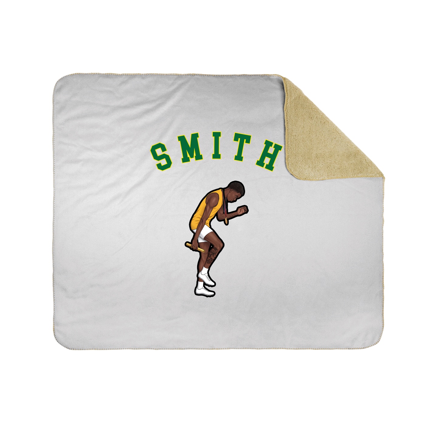 Throw Blanket — Shirsey Arch in White