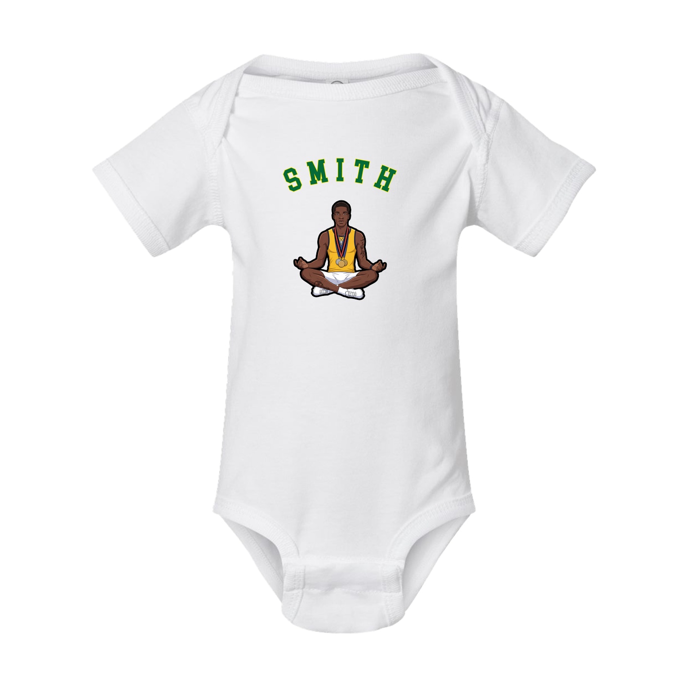 Baby Onesie — Shirsey Arch in White
