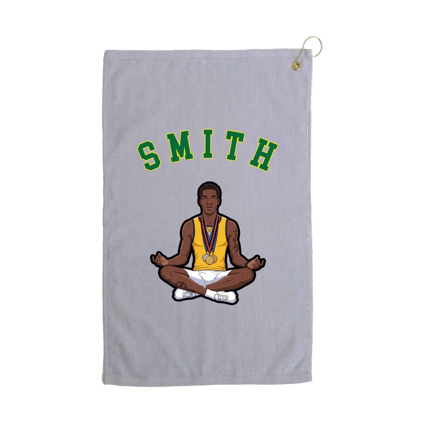 Golf Towel — Shirsey Arch in Grey