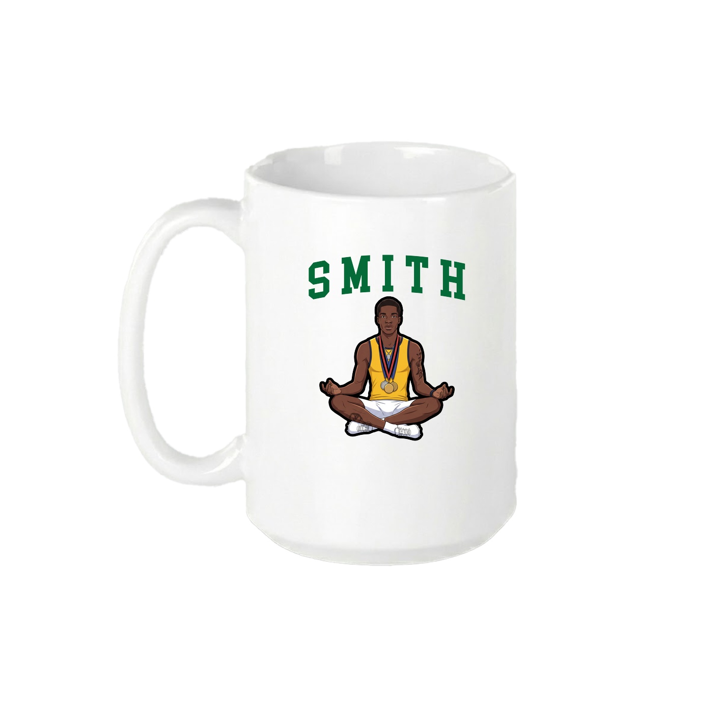 15oz Coffee Mug — Shirsey in White