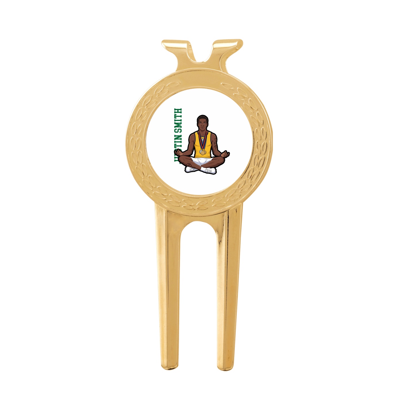Divot Tool with Ball Marker — Name Vertical in Classic