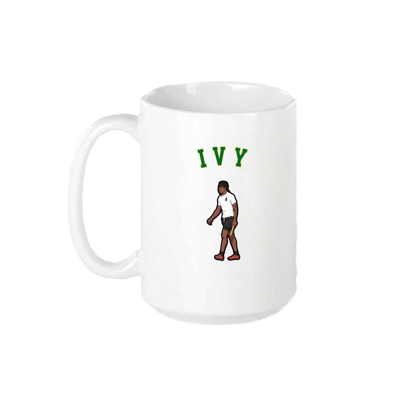 15oz Coffee Mug — Shirsey Arch in White