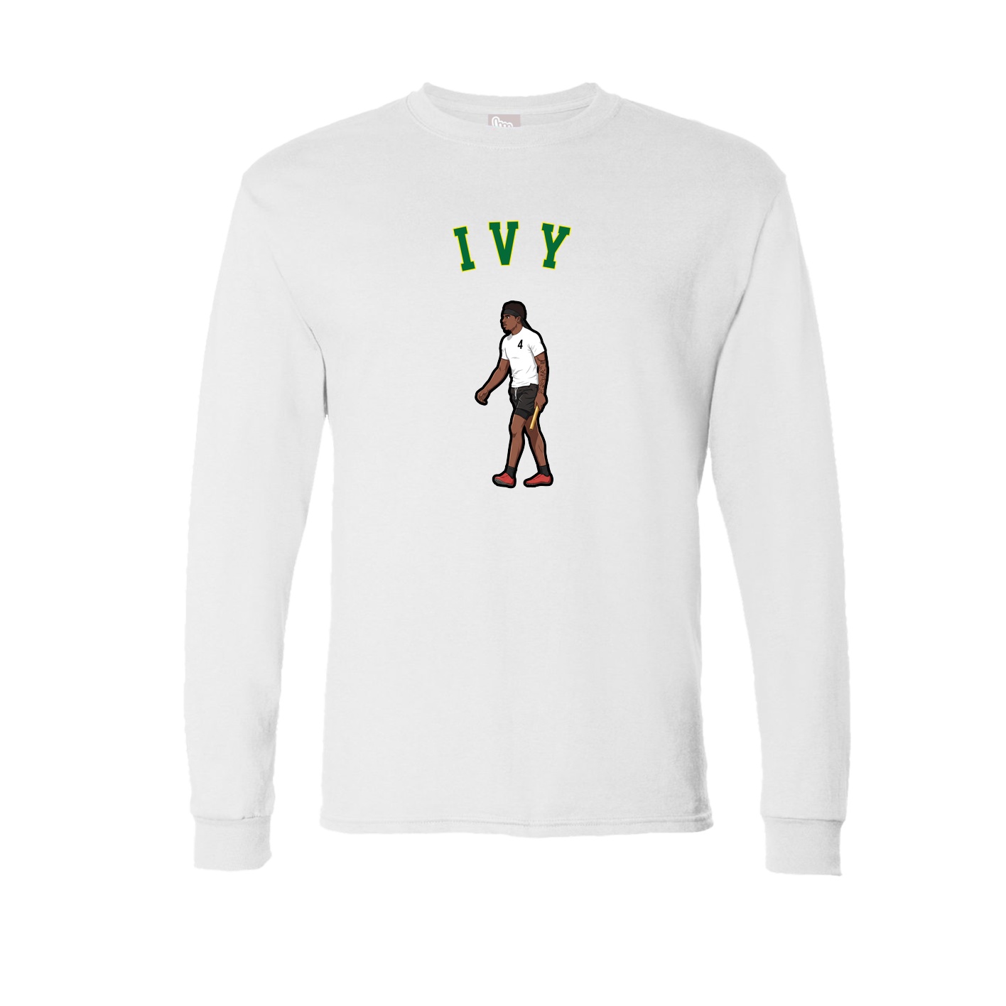 Long Sleeve Tee — Shirsey Arch in White