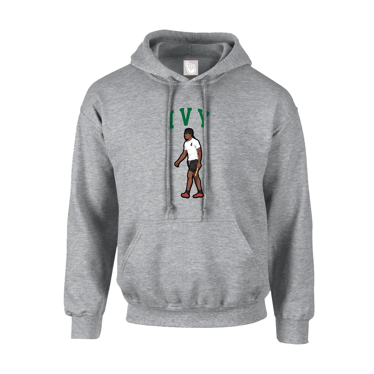 Youth Hoodie — Shirsey in Grey