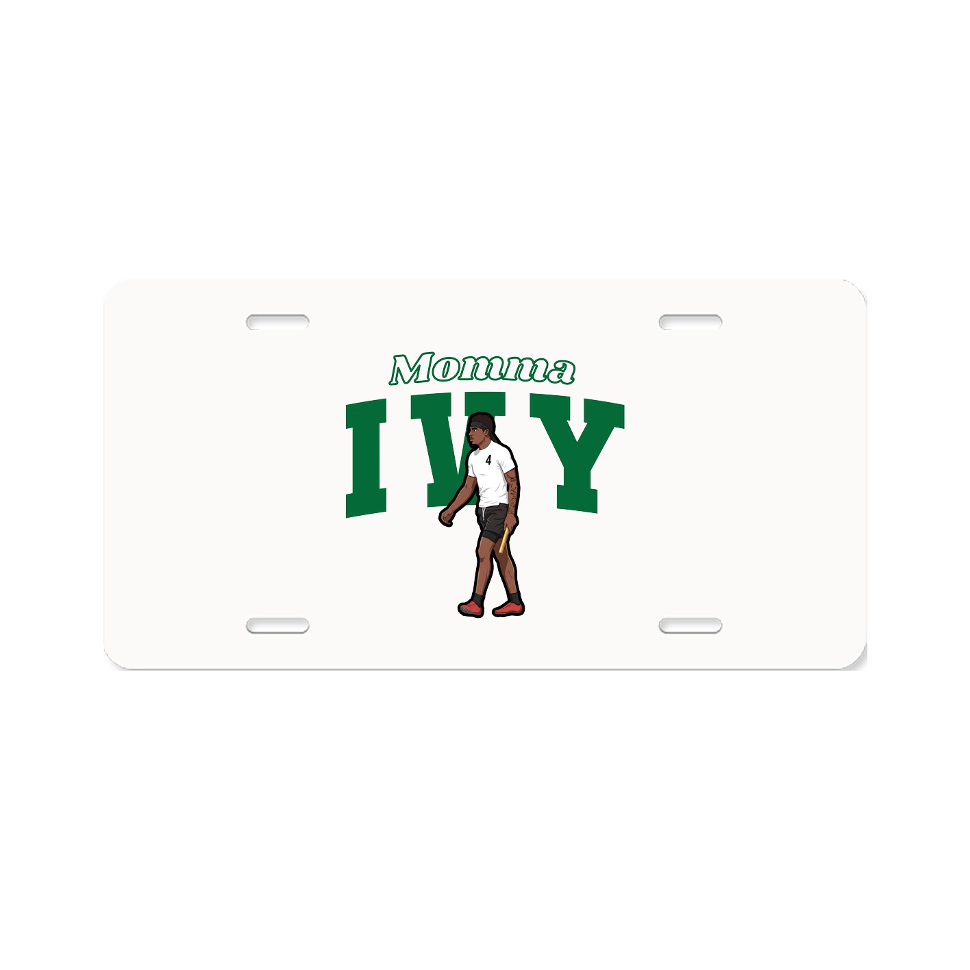 License Plate — Mothers Day Block in Classic
