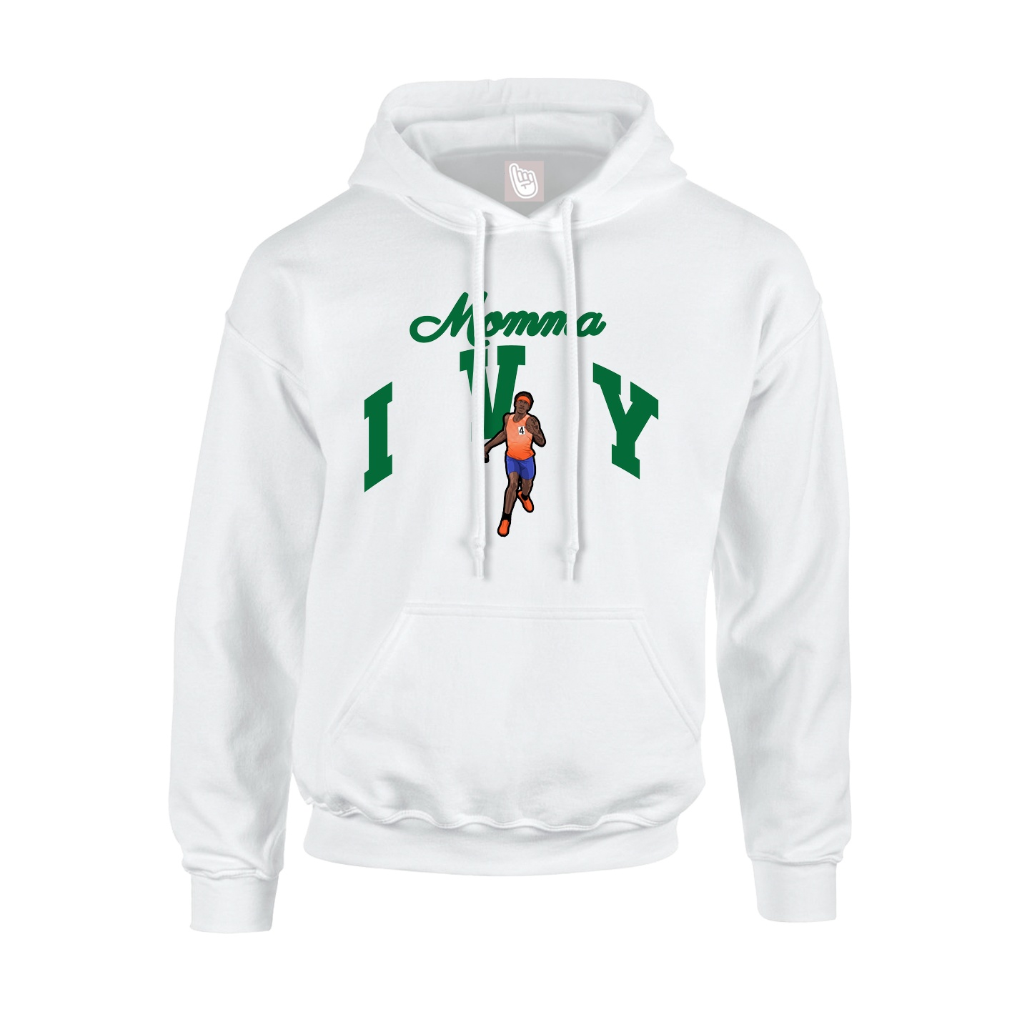 Hoodie — Mothers Day Arch in White