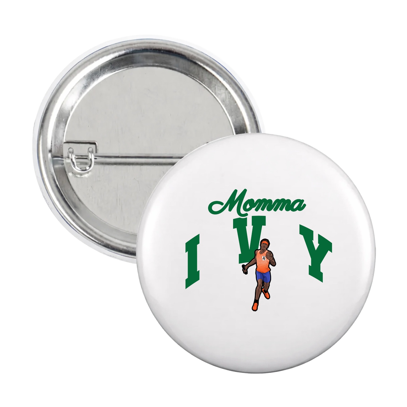 Game Day Button — Mothers Day Arch in White