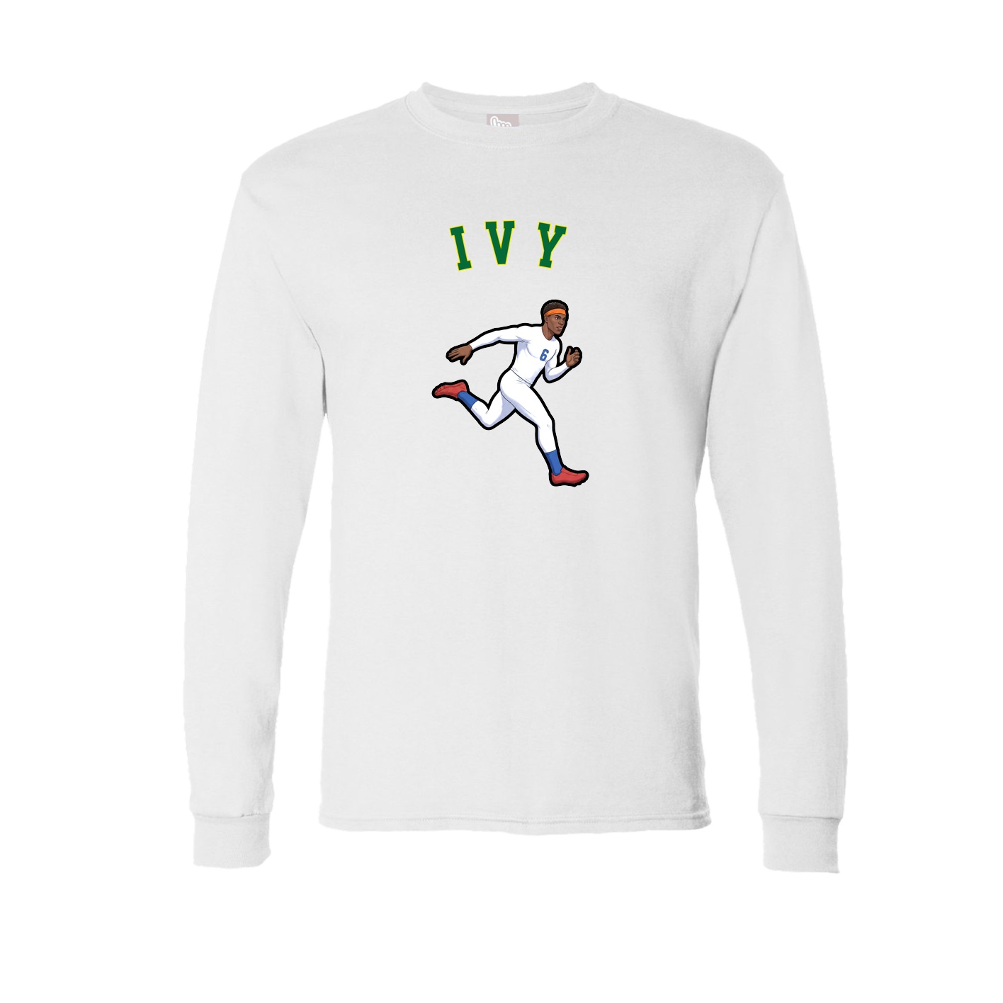 Long Sleeve Tee — Shirsey Arch in White