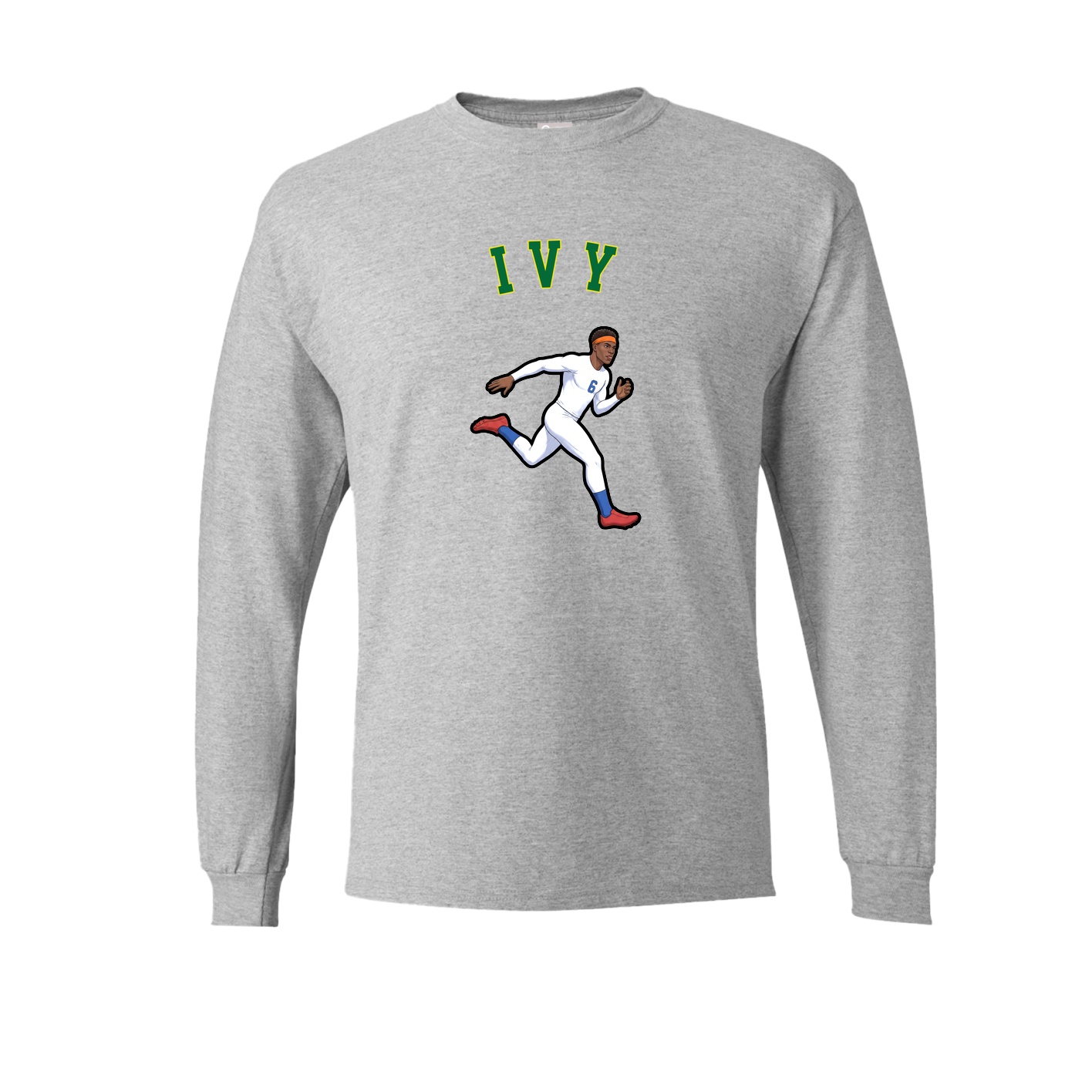 Long Sleeve Tee — Shirsey Arch in Grey