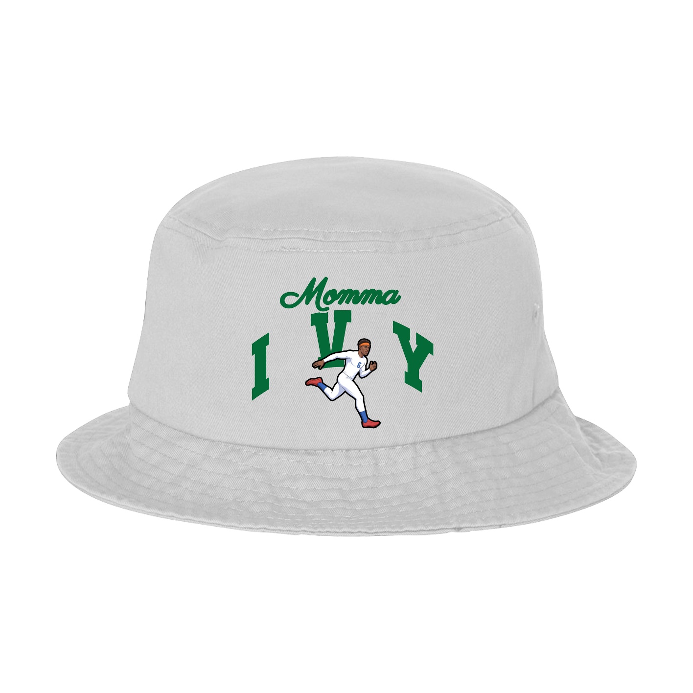 Bucket Cap — Mothers Day Arch in White