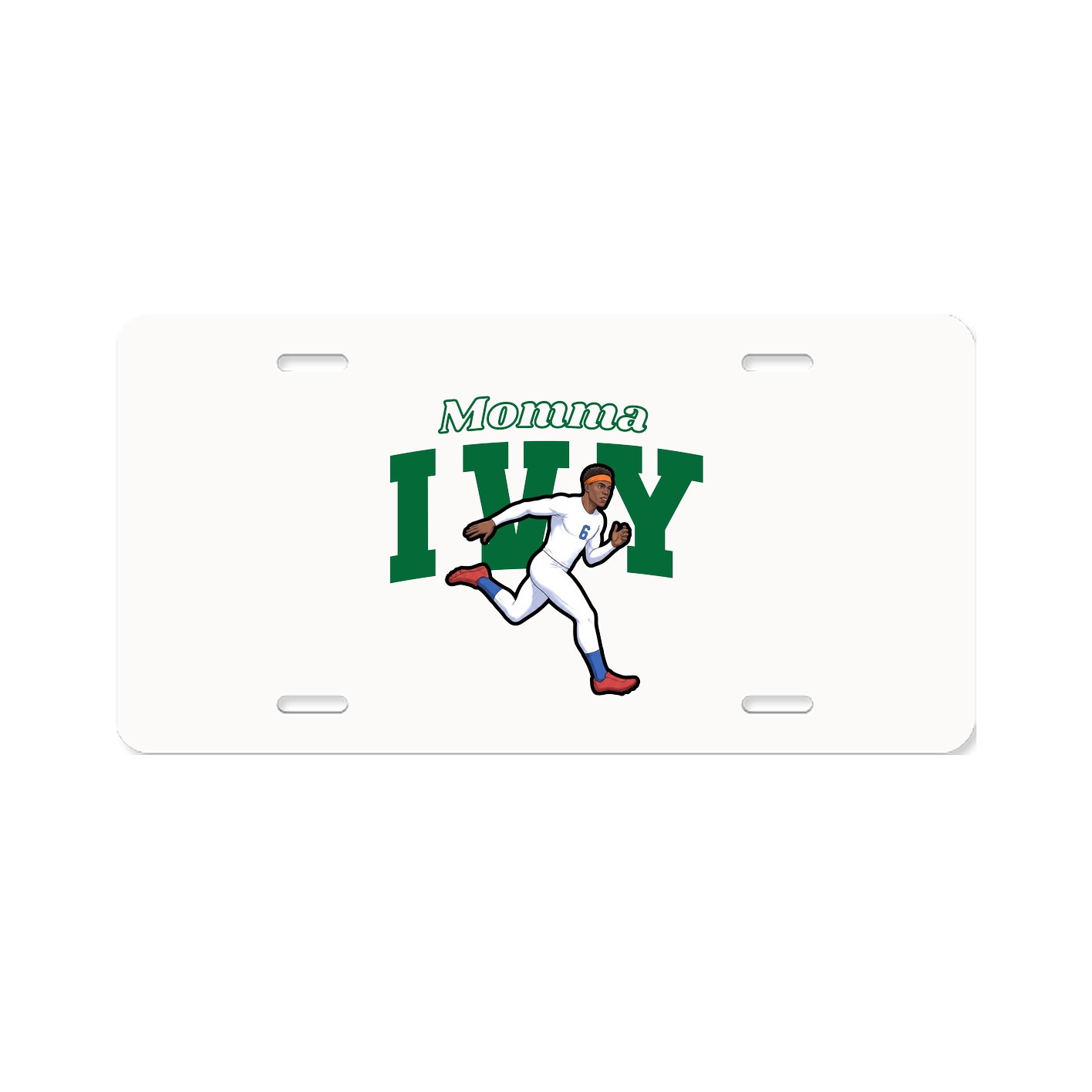 License Plate — Mothers Day Block in Classic