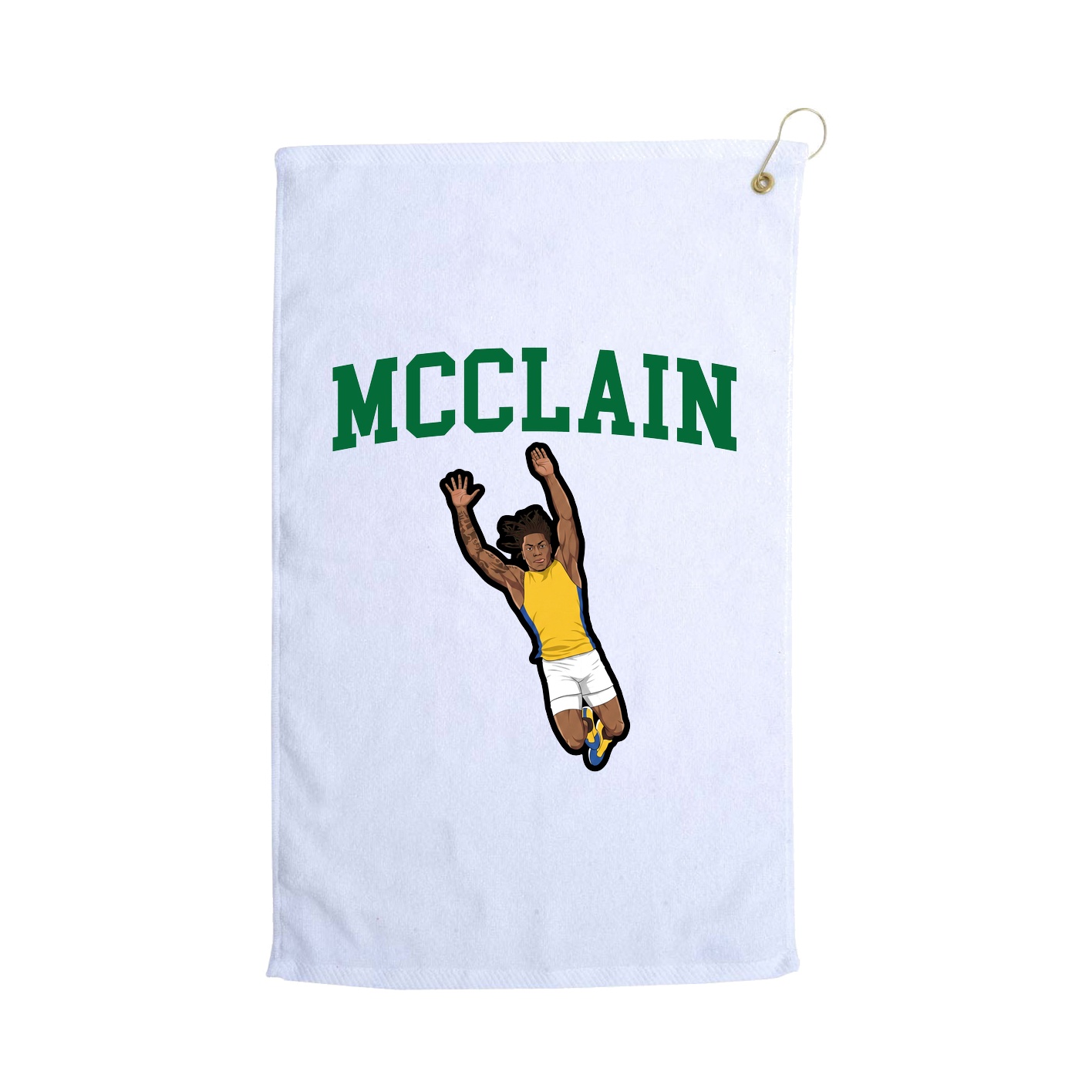 Golf Towel — Shirsey in White