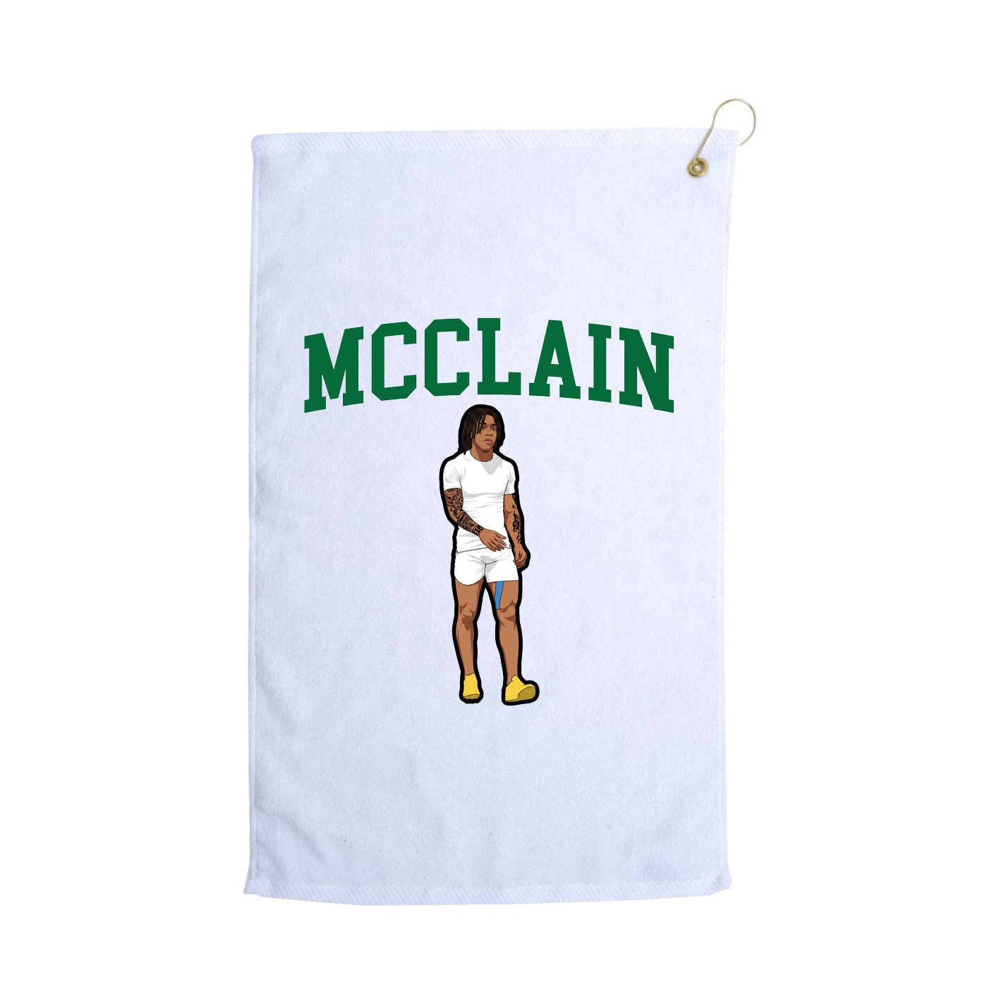 Golf Towel — Shirsey in White