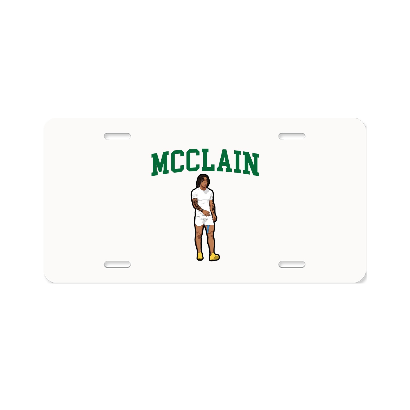 License Plate — Shirsey in Classic