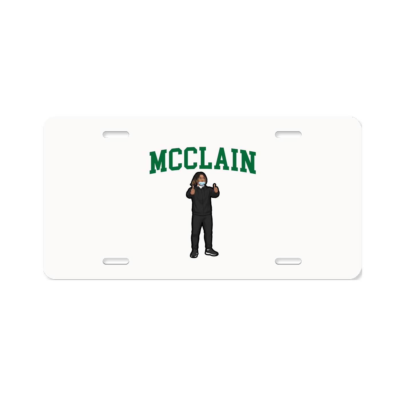 License Plate — Shirsey in Classic