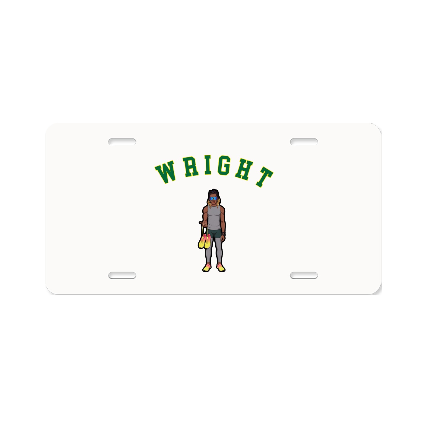 License Plate — Shirsey Arch in Classic