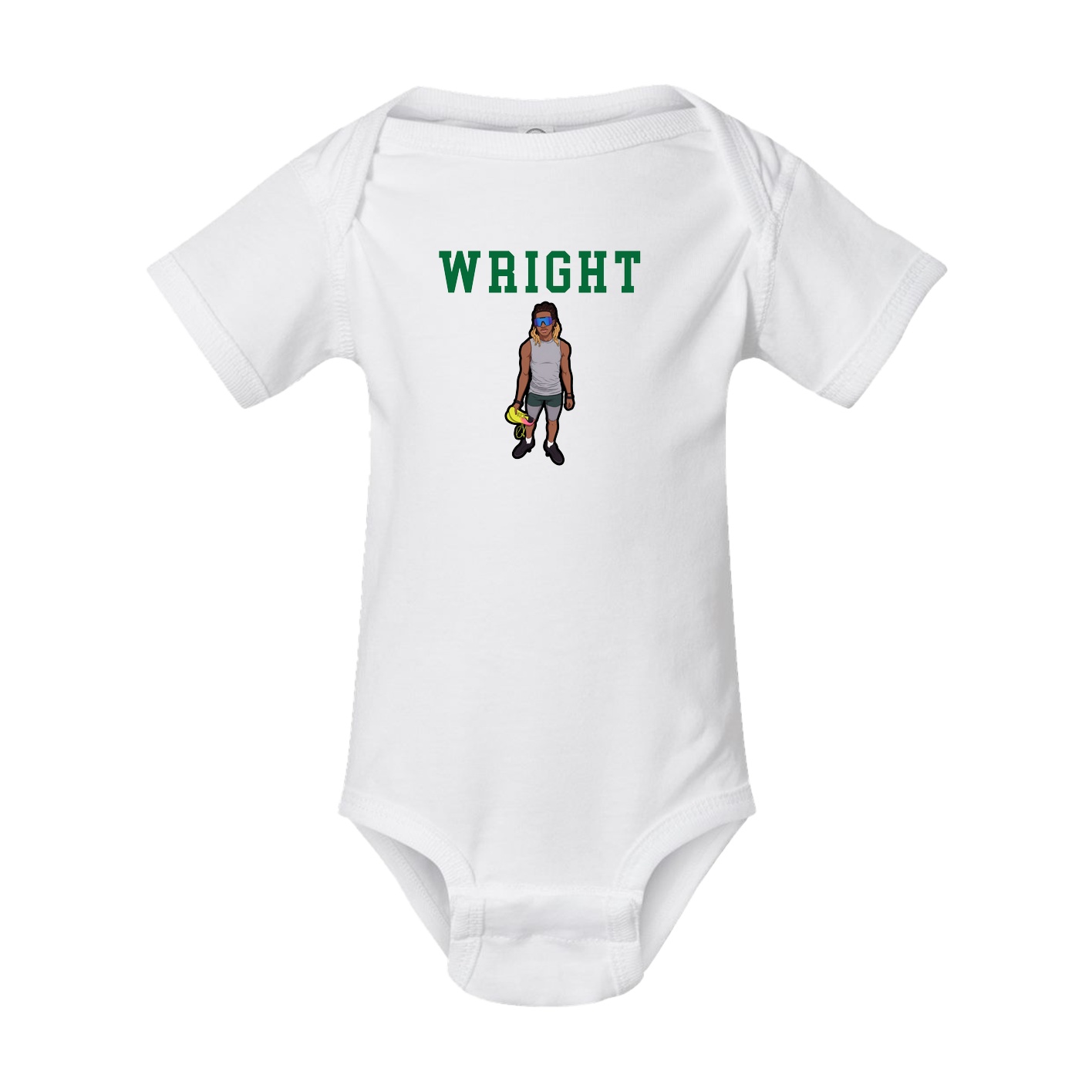 Baby Onesie — Shirsey in White