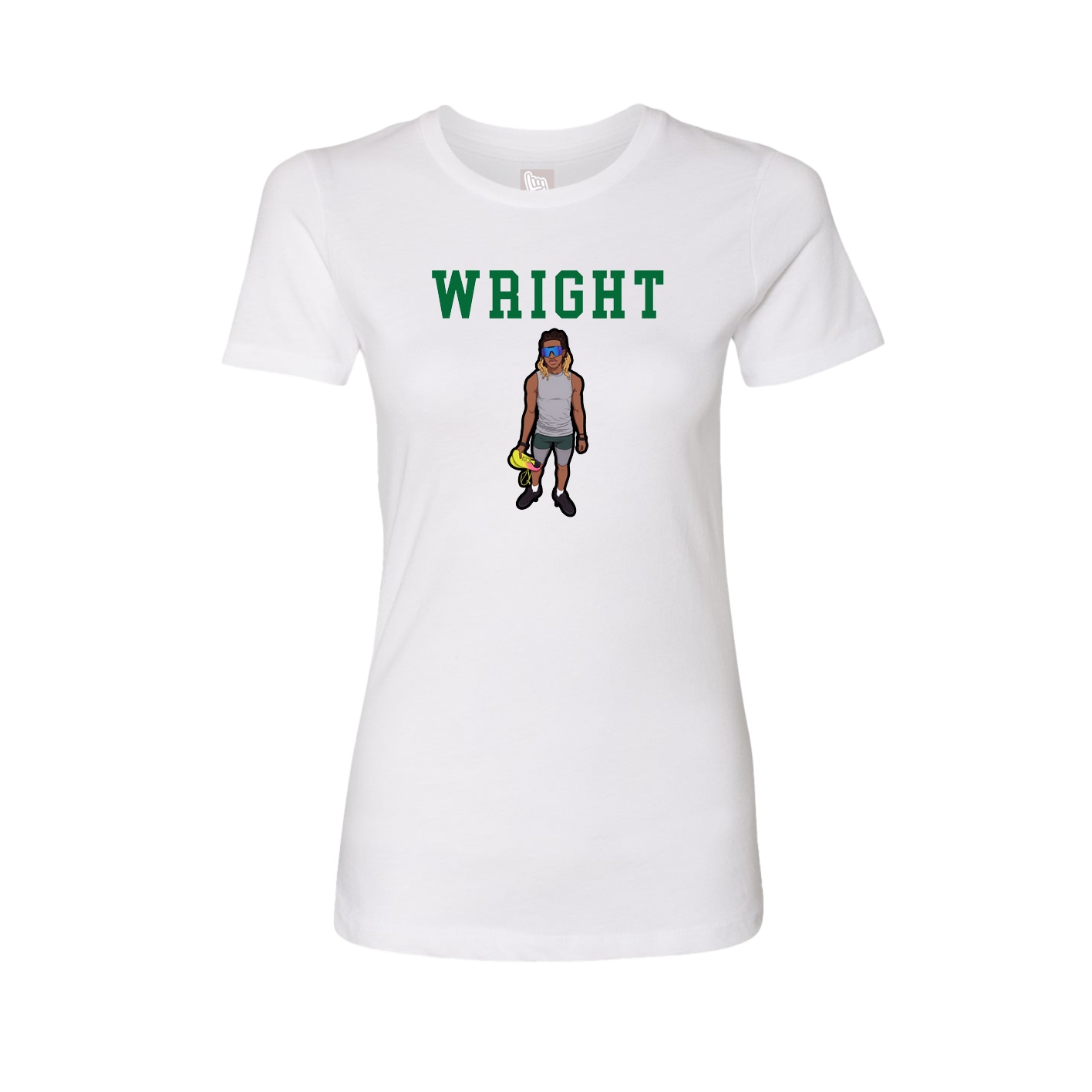 Fitted Women's Tee — Shirsey in White