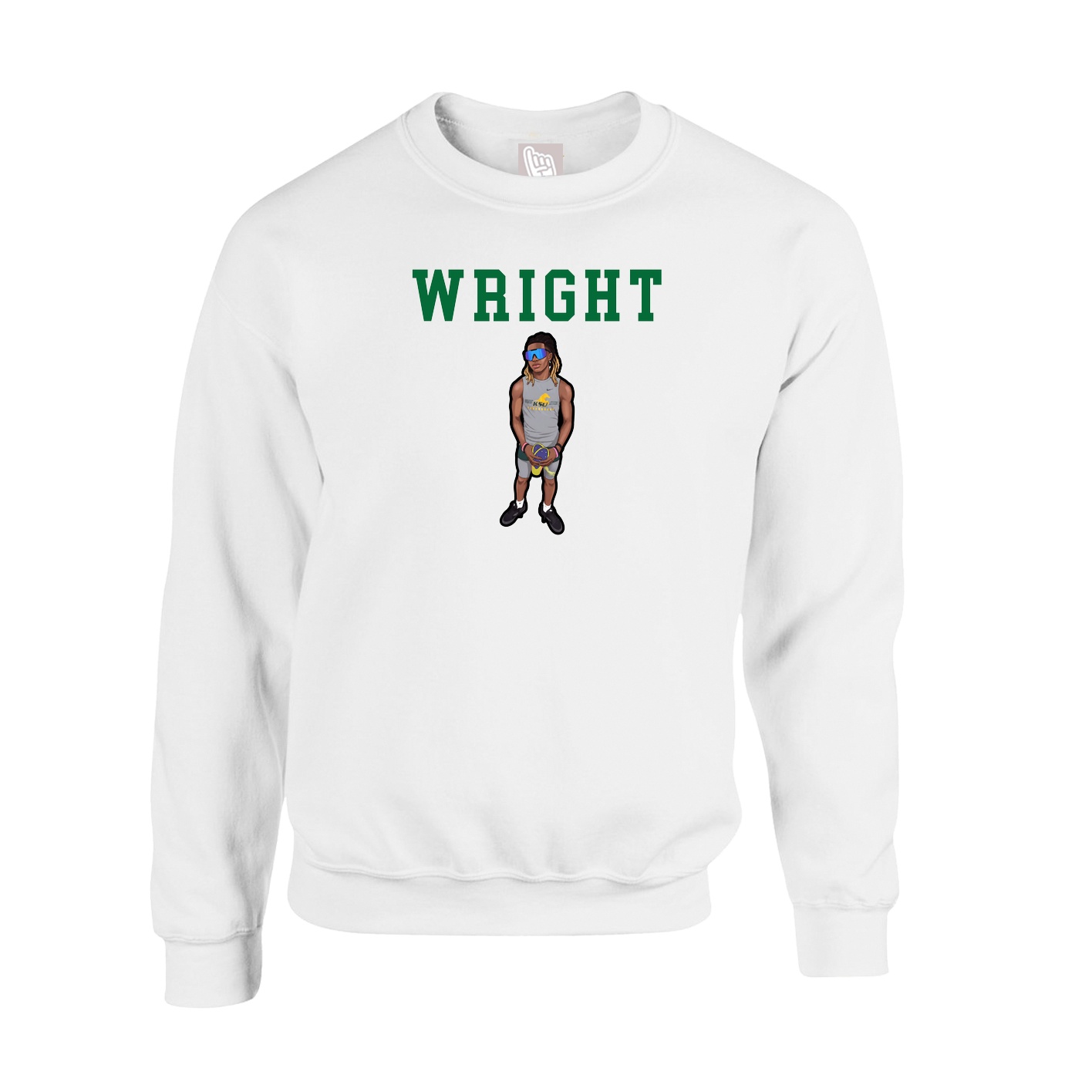 Fleece Crew — Shirsey in White