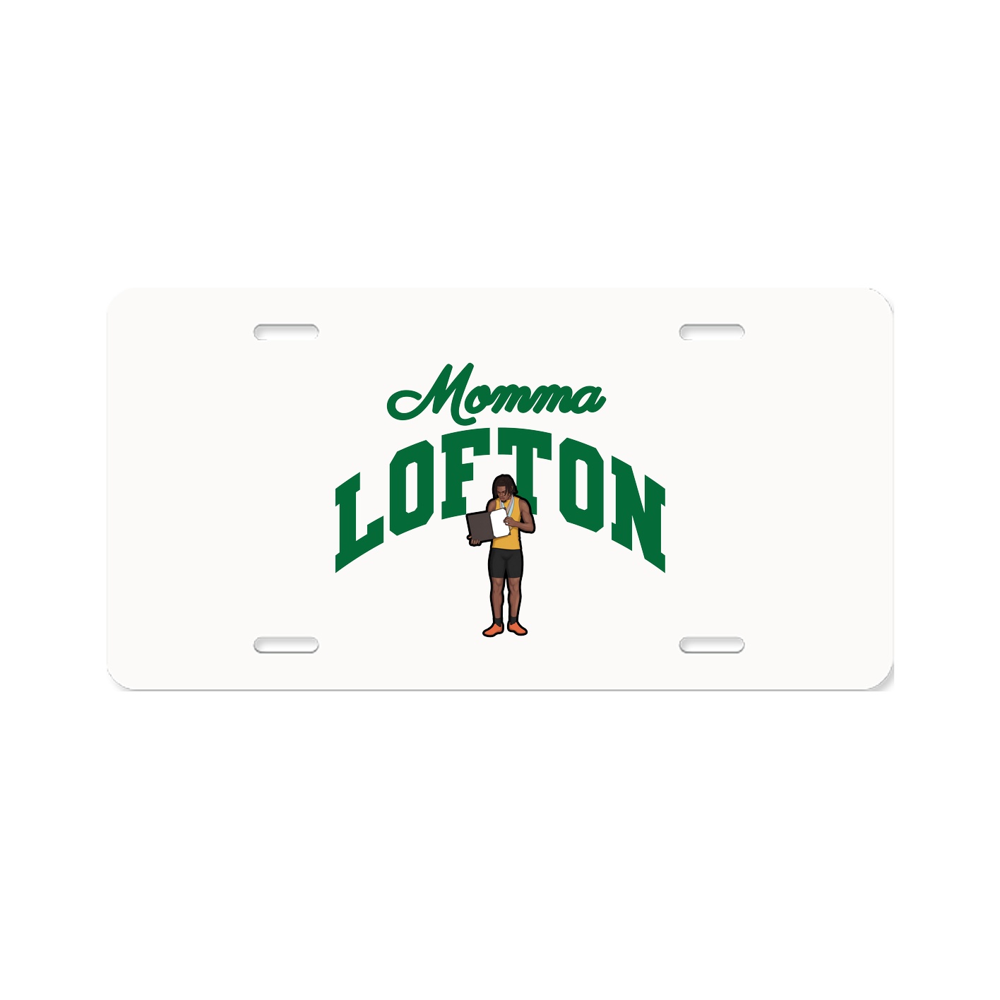 License Plate — Mothers Day Arch in Classic