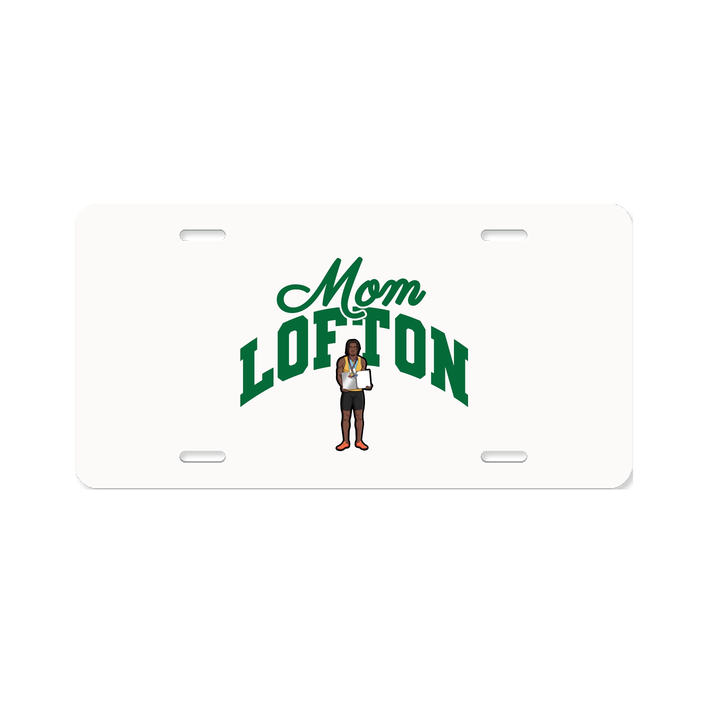 License Plate — Mothers Day Arch in Classic