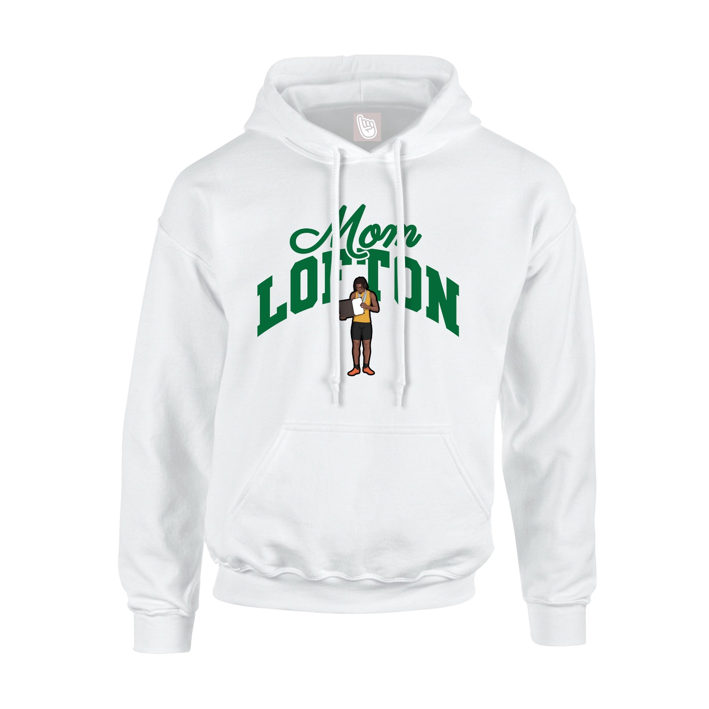Youth Hoodie — Mothers Day Arch in White