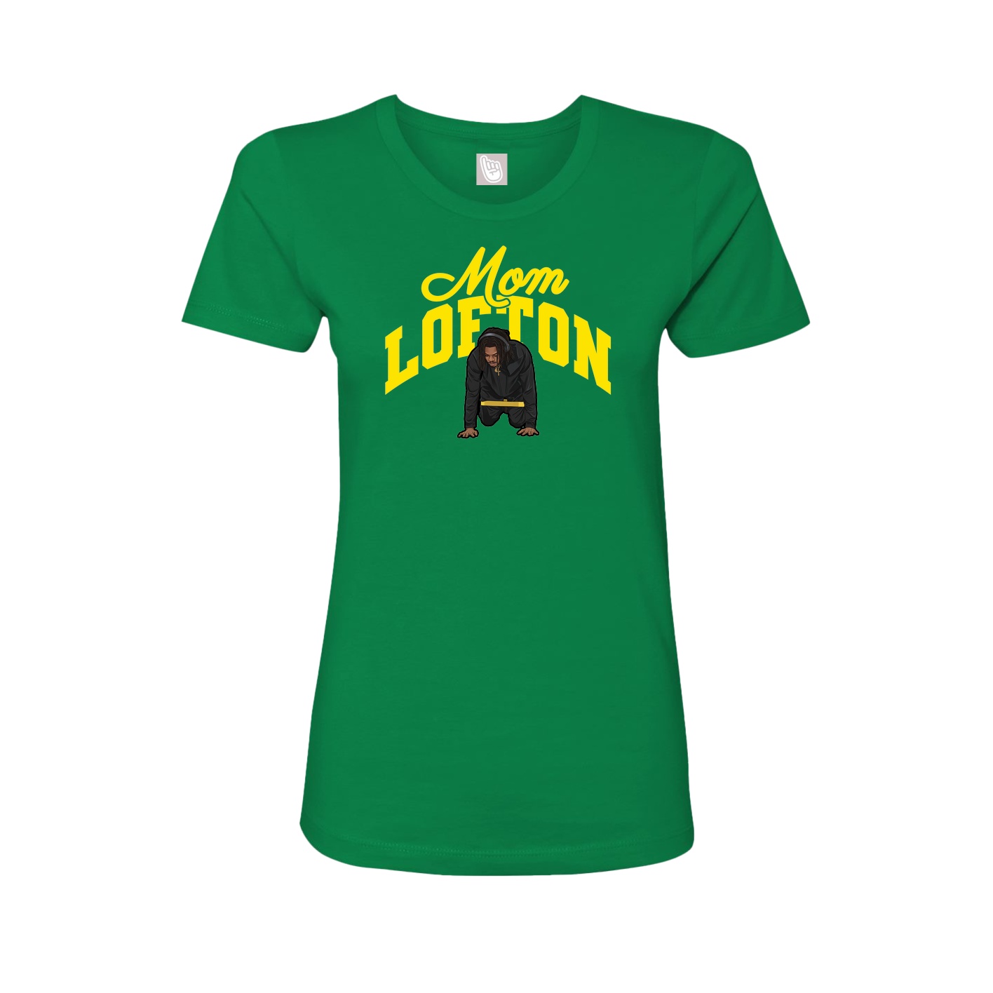 Womens Tee — Mothers Day Arch in Green
