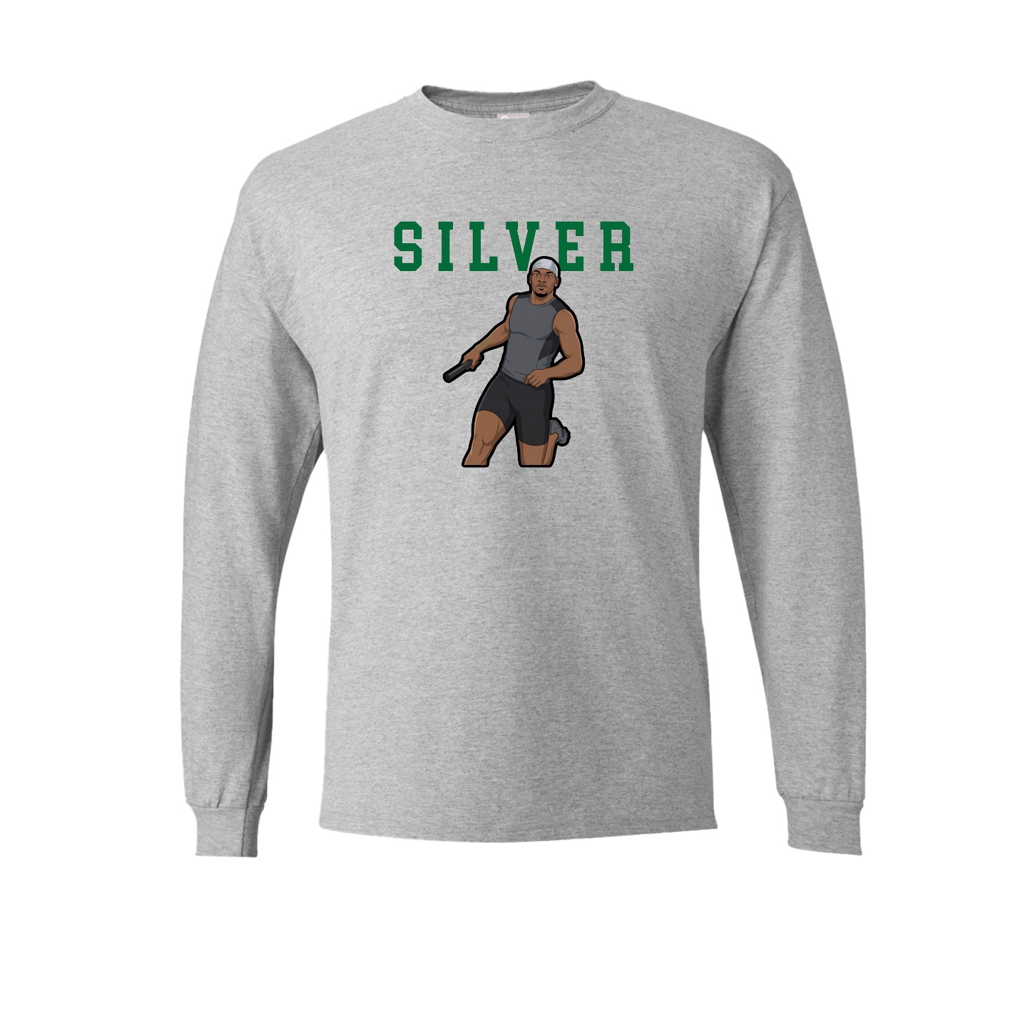 Long Sleeve Tee — Shirsey in Grey