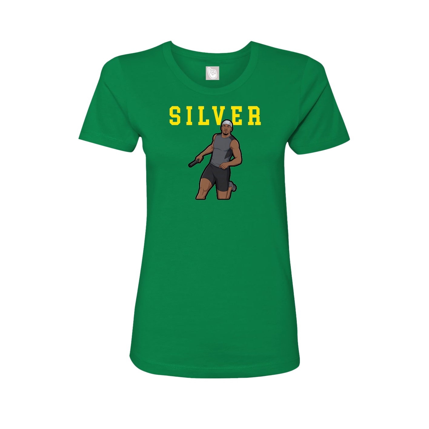 Fitted Women's Tee — Shirsey in Green