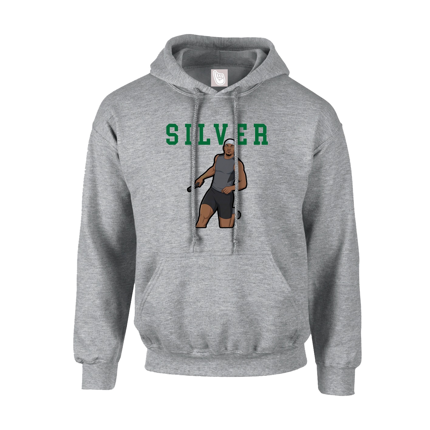 Hoodie — Shirsey in Grey