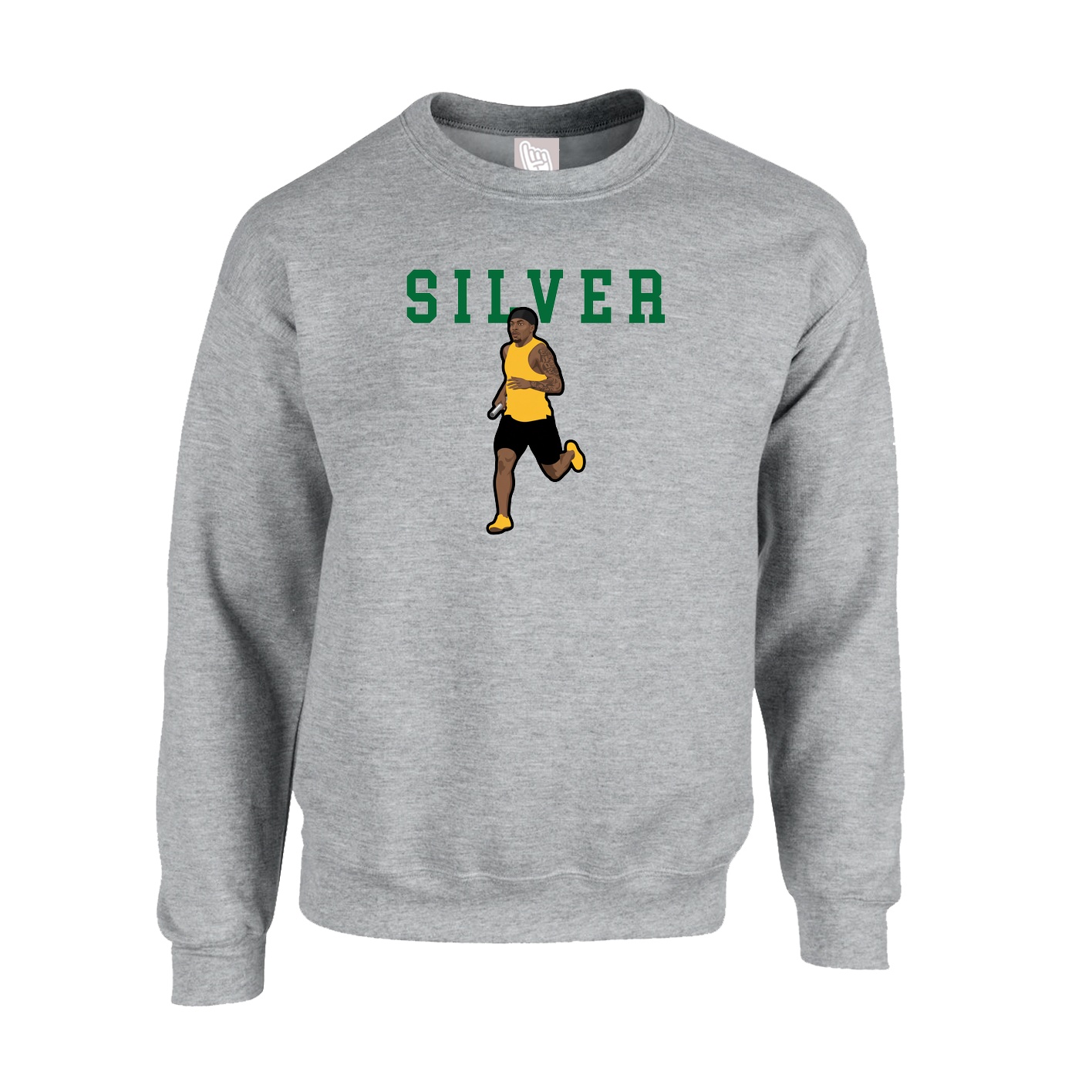 Fleece Crew — Shirsey in Grey