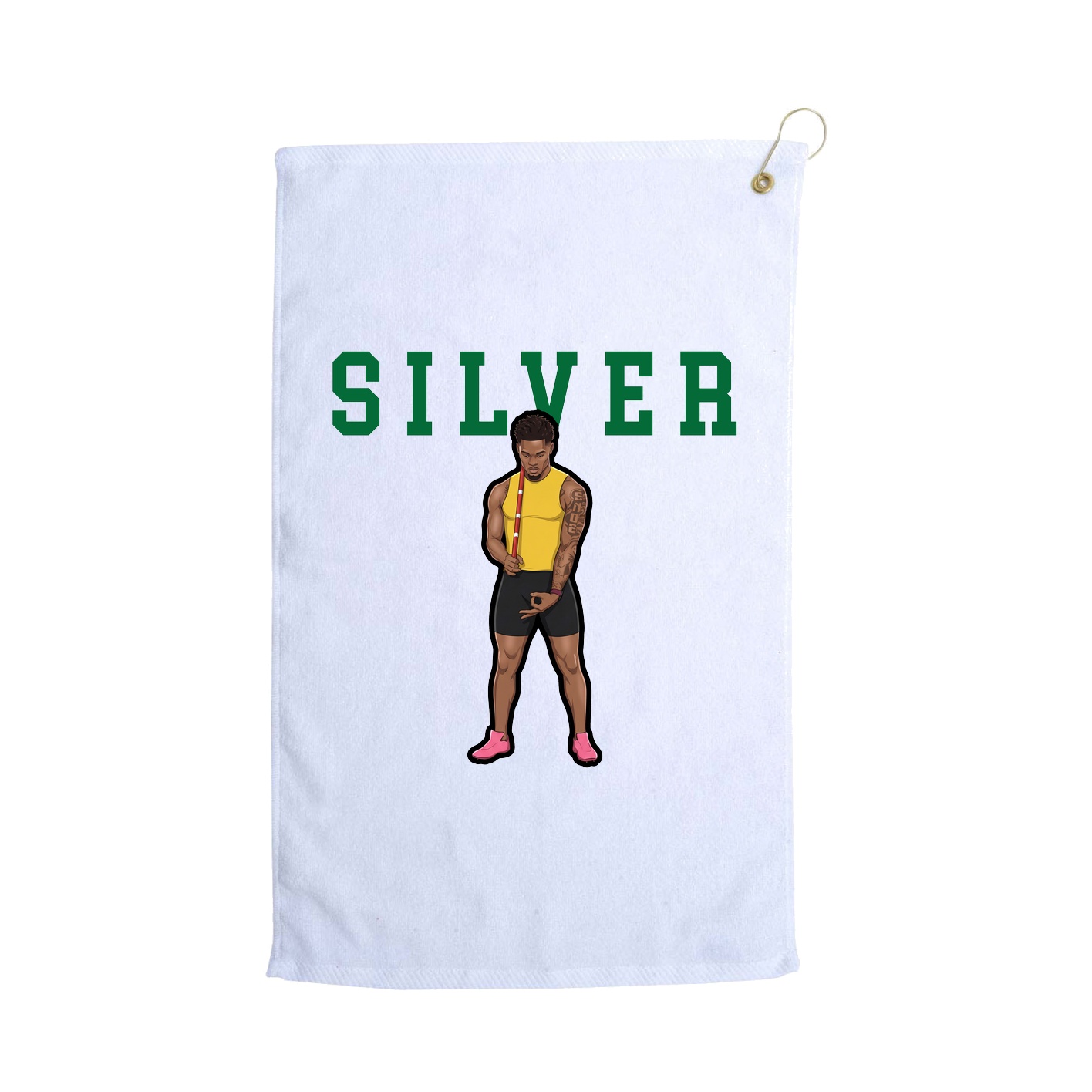 Golf Towel — Shirsey in White