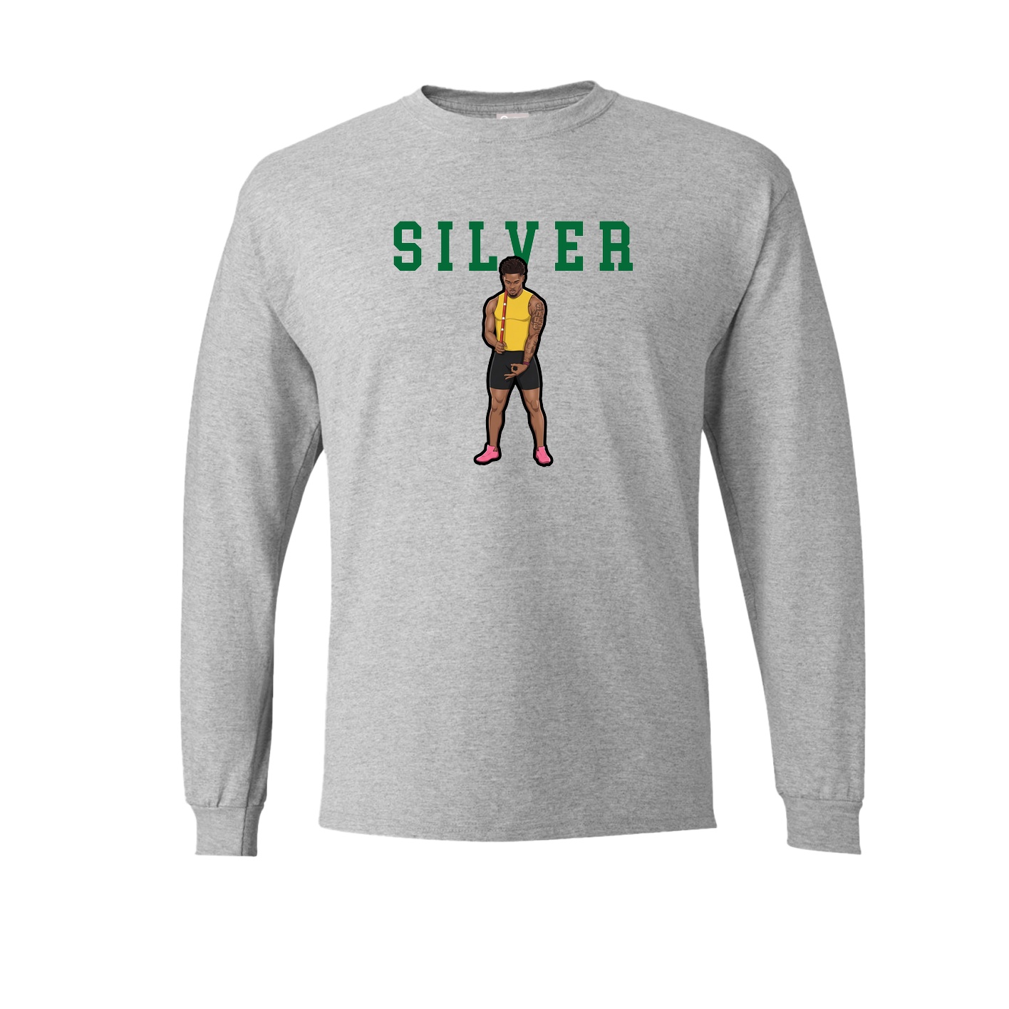 Long Sleeve Tee — Shirsey in Grey