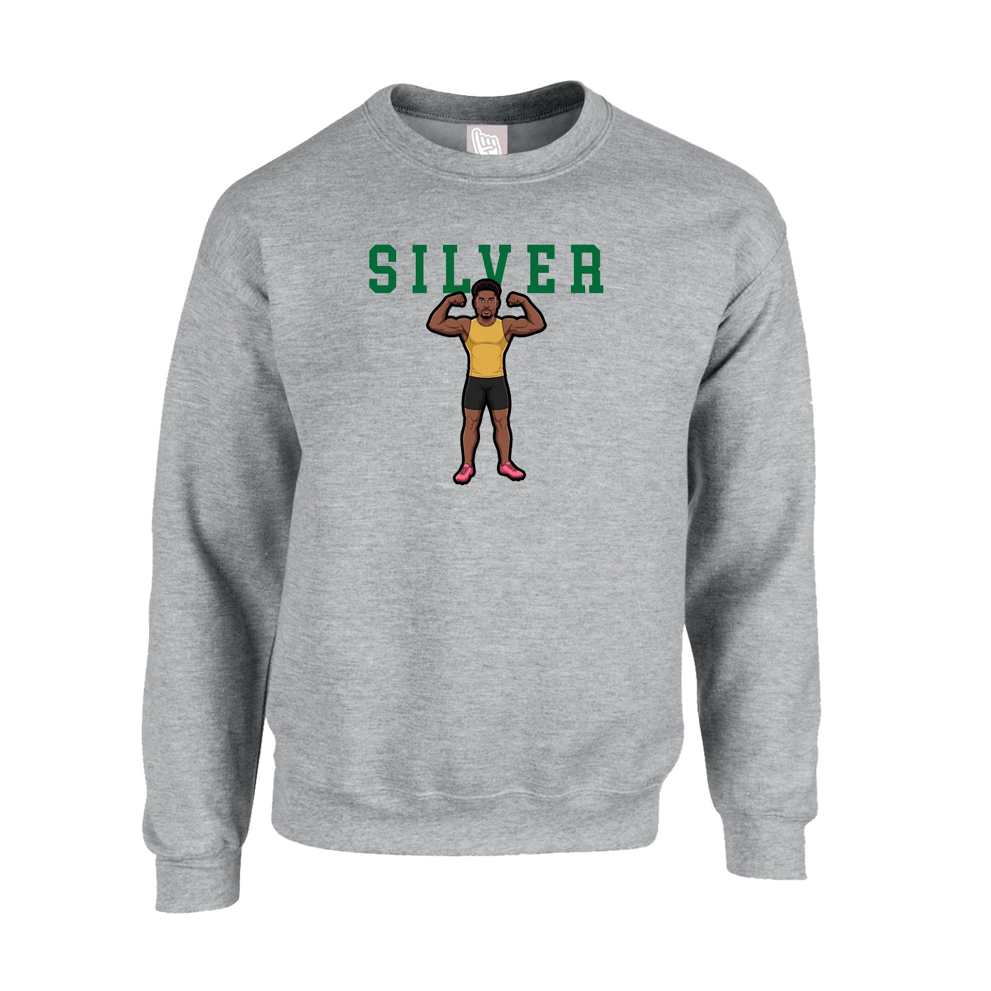 Fleece Crew — Shirsey in Grey