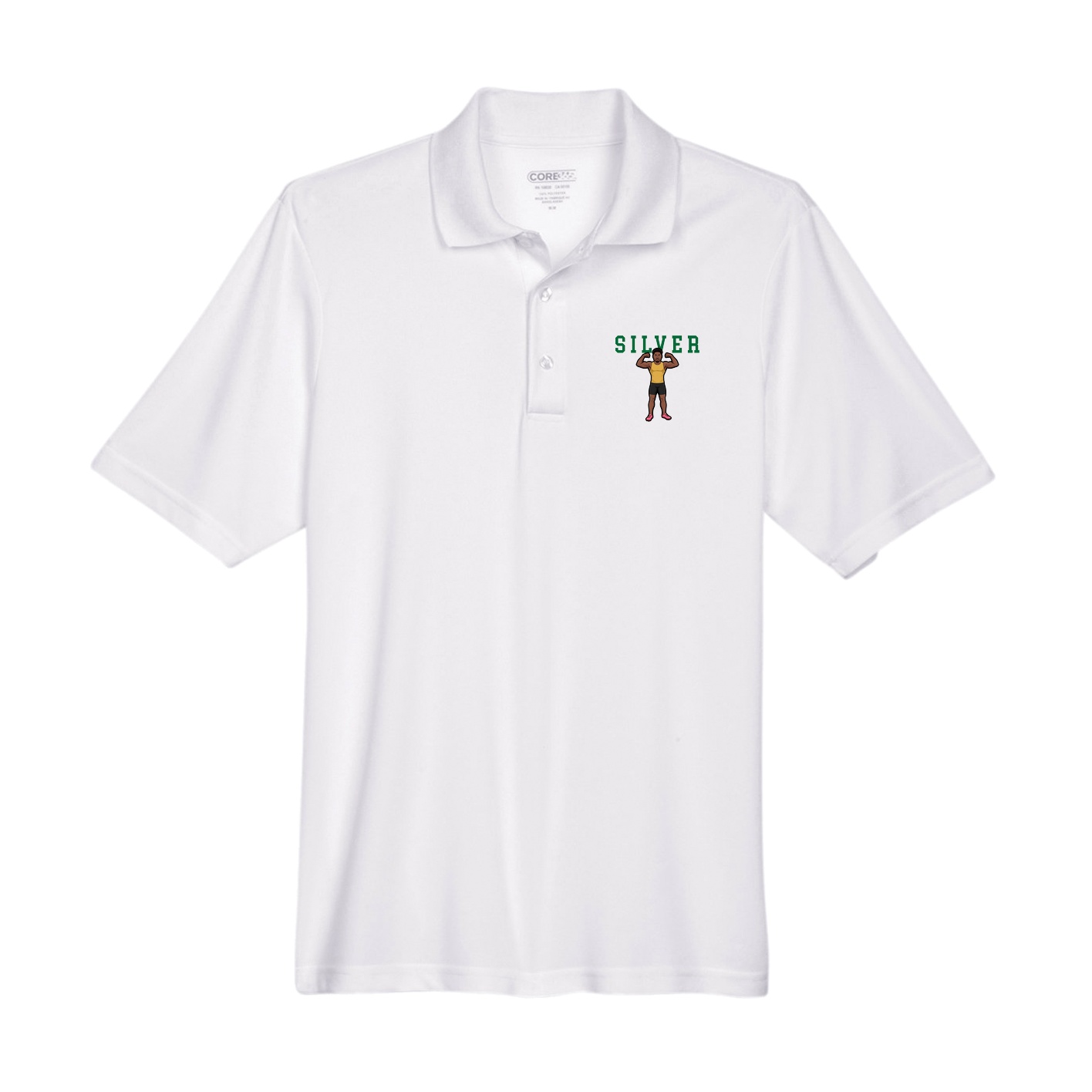 Performance Polo — Shirsey in White