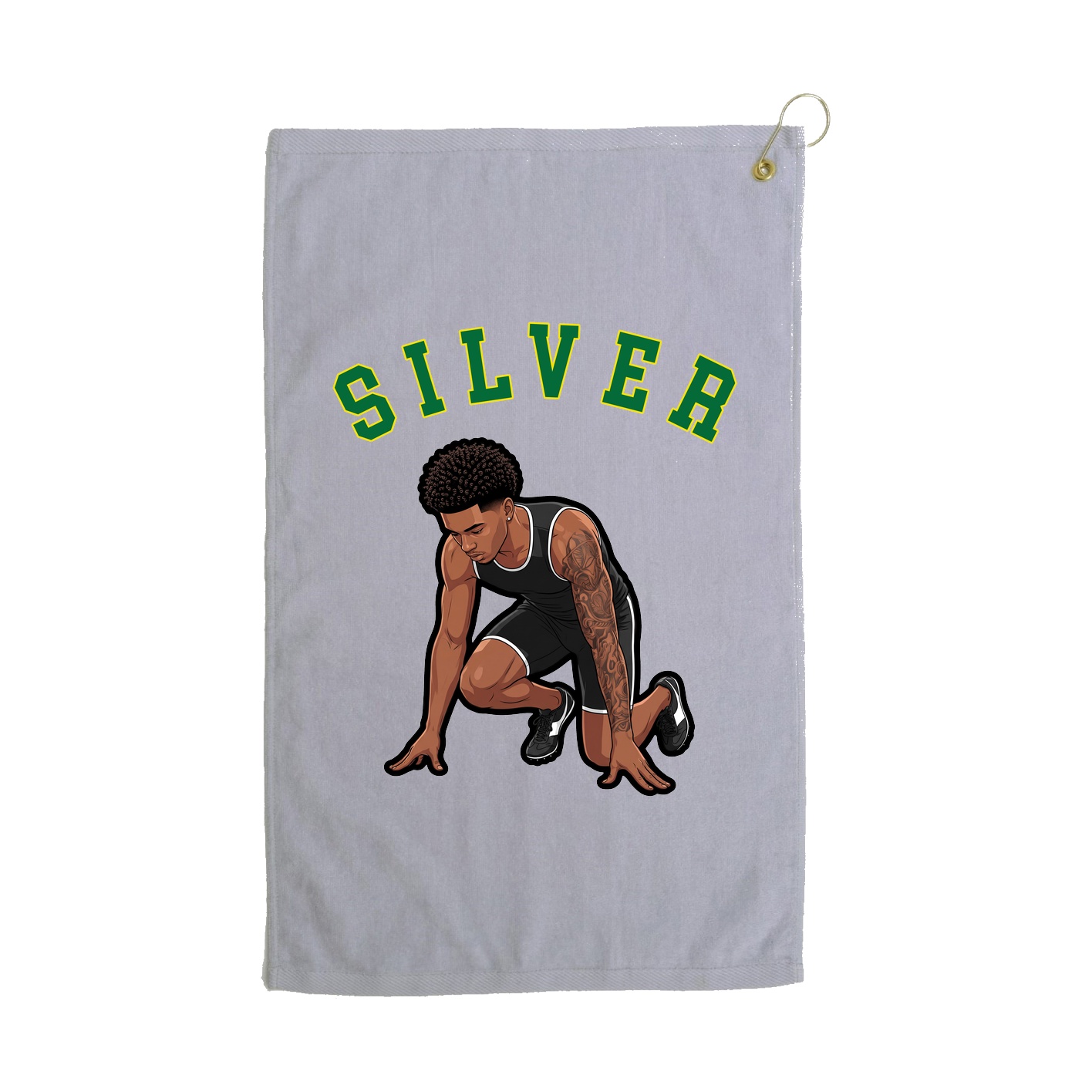 Golf Towel — Shirsey Arch in Grey