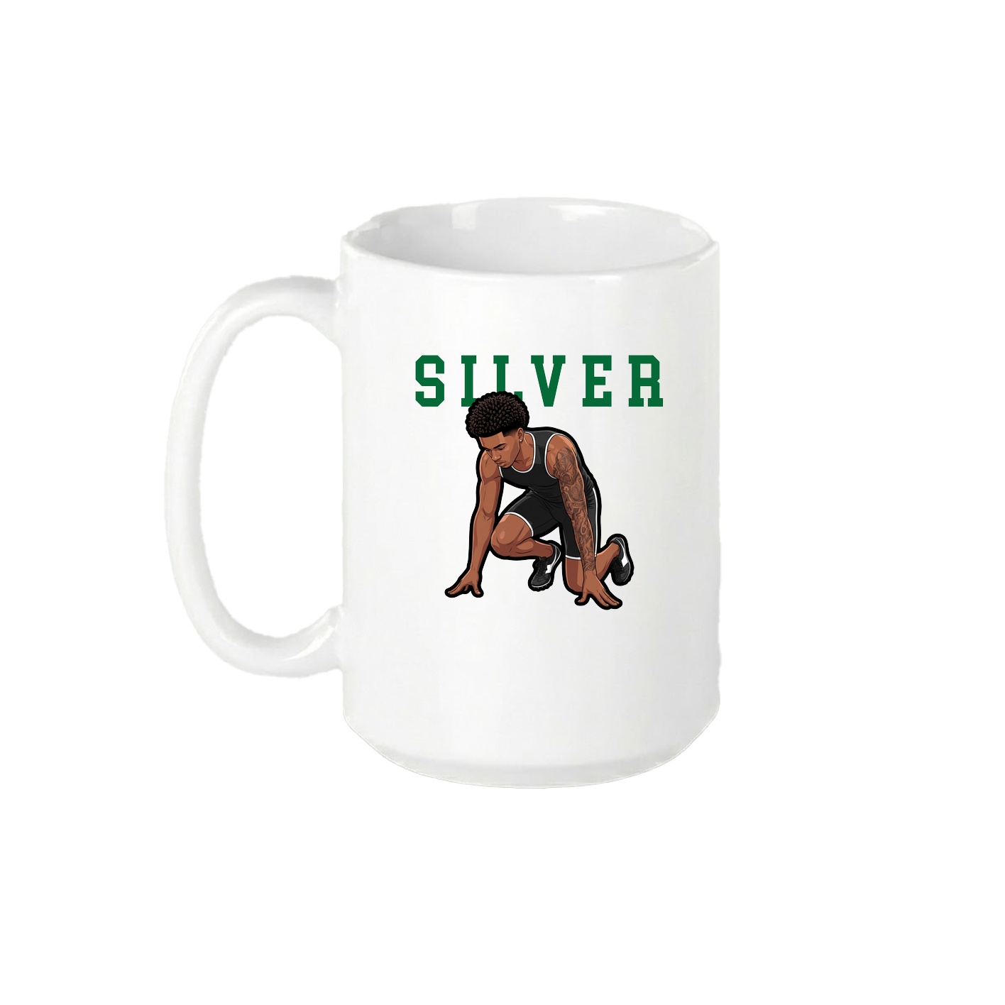 15oz Coffee Mug — Shirsey in White