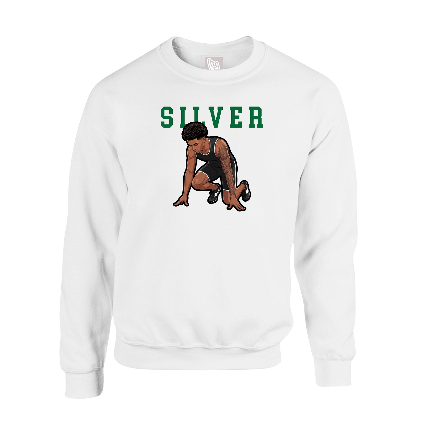 Fleece Crew — Shirsey in White