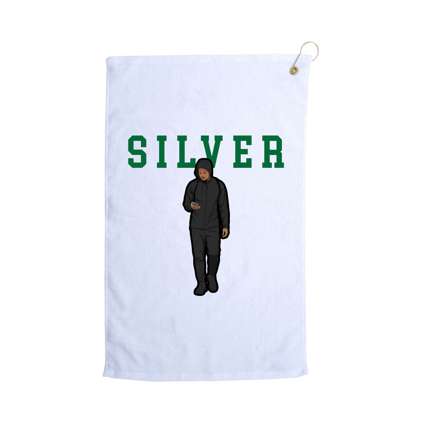 Golf Towel — Shirsey in White