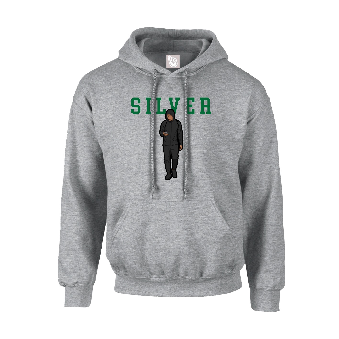 Youth Hoodie — Shirsey in Grey