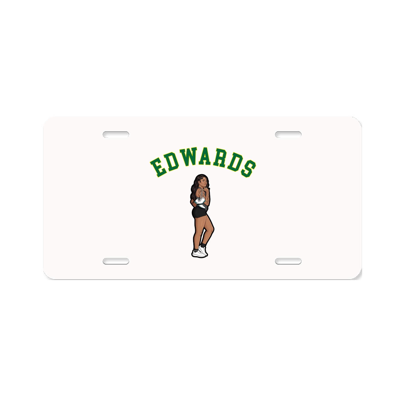 License Plate — Shirsey Arch in Classic