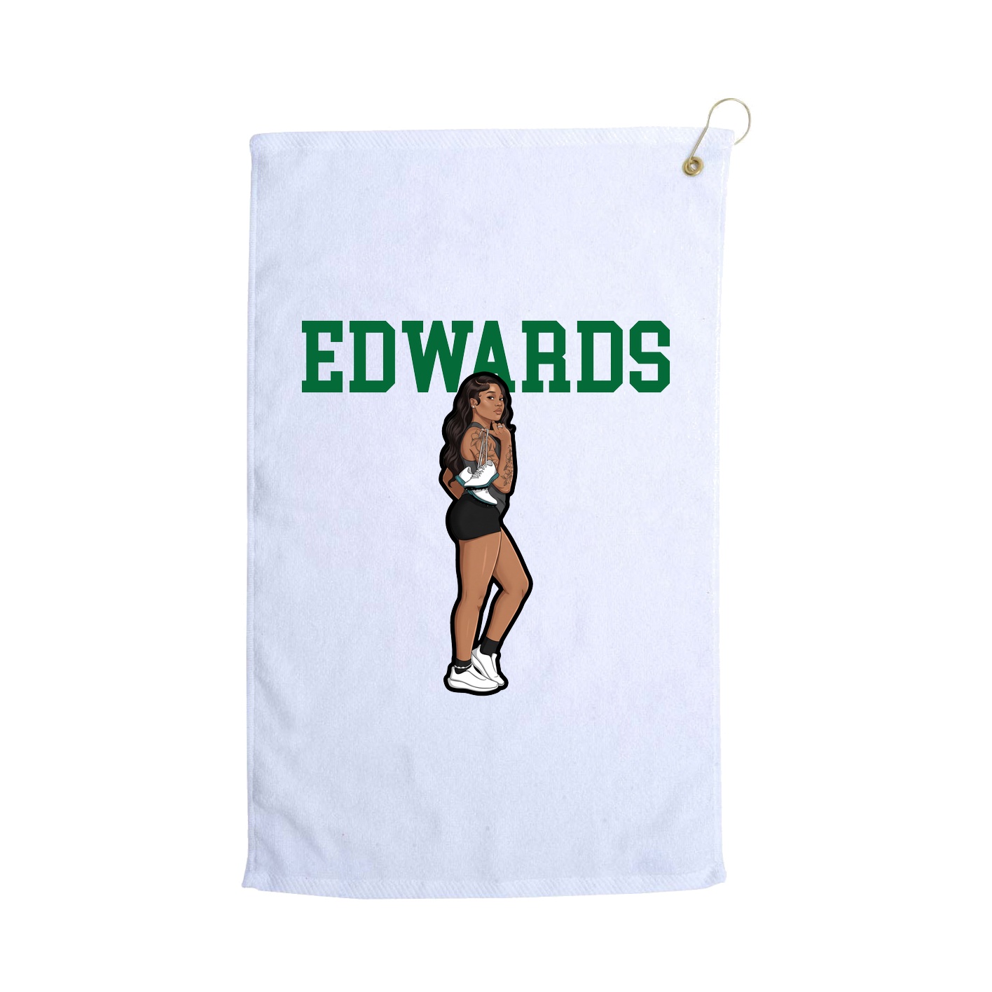 Golf Towel — Shirsey in White