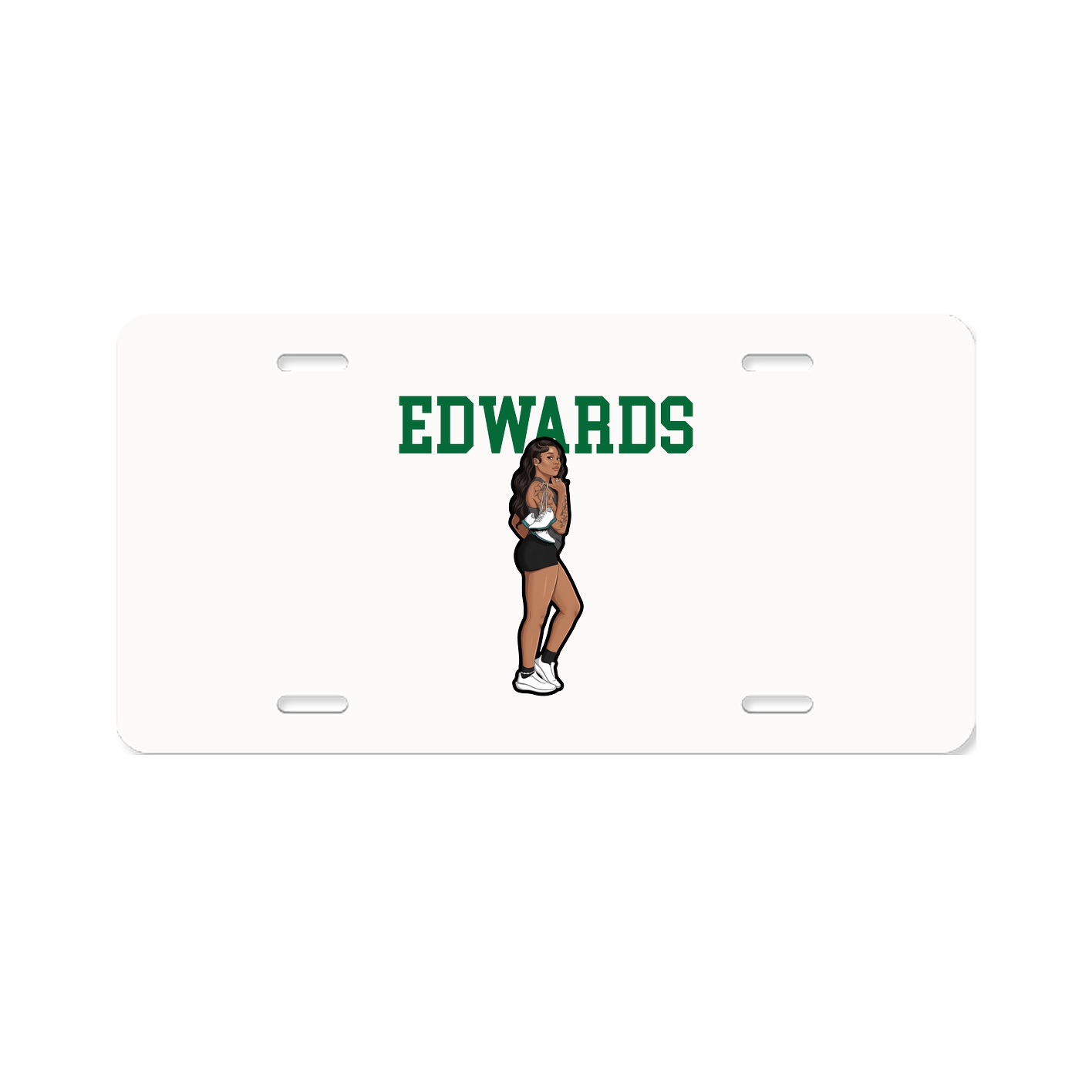 License Plate — Shirsey in Classic