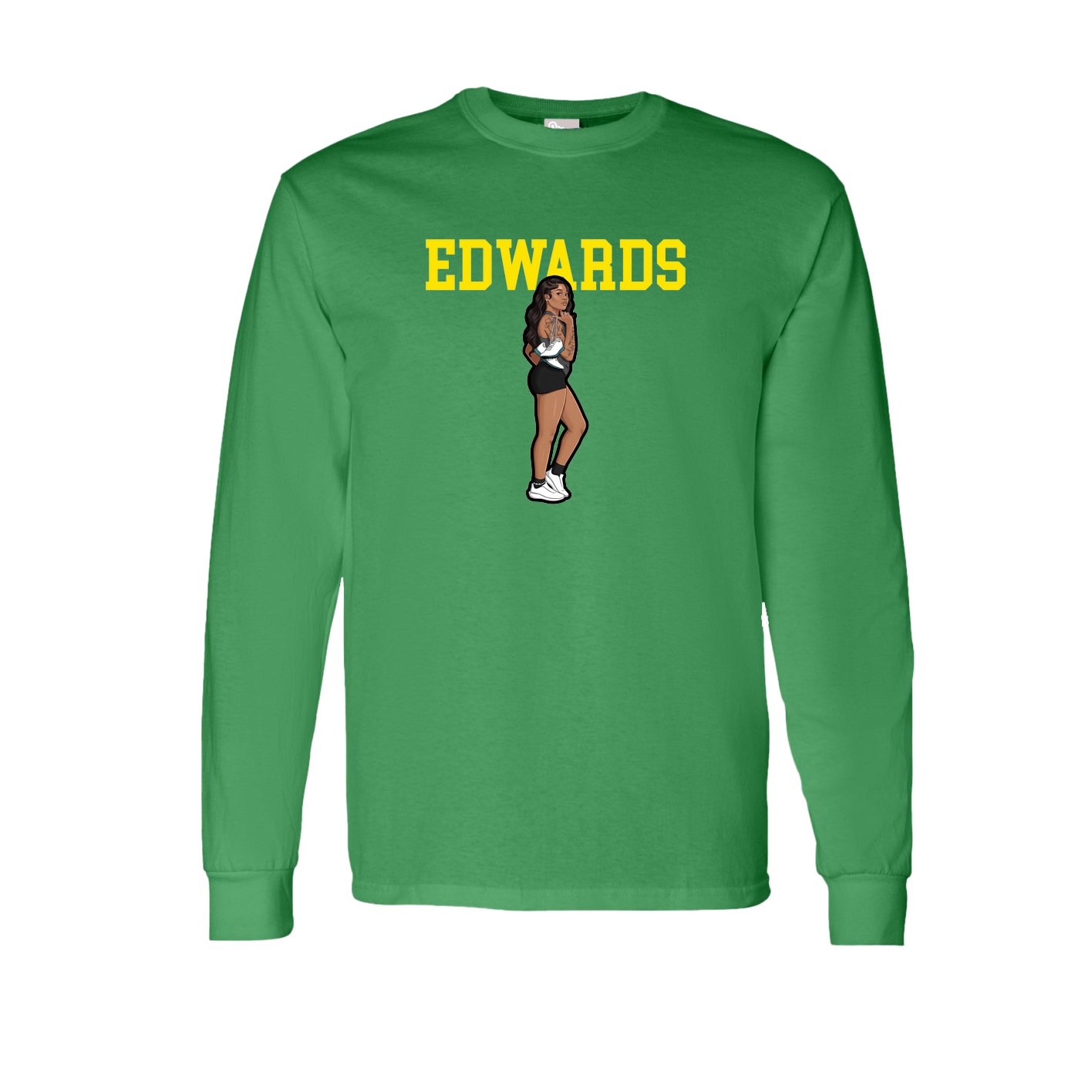 Long Sleeve Tee — Shirsey in Green