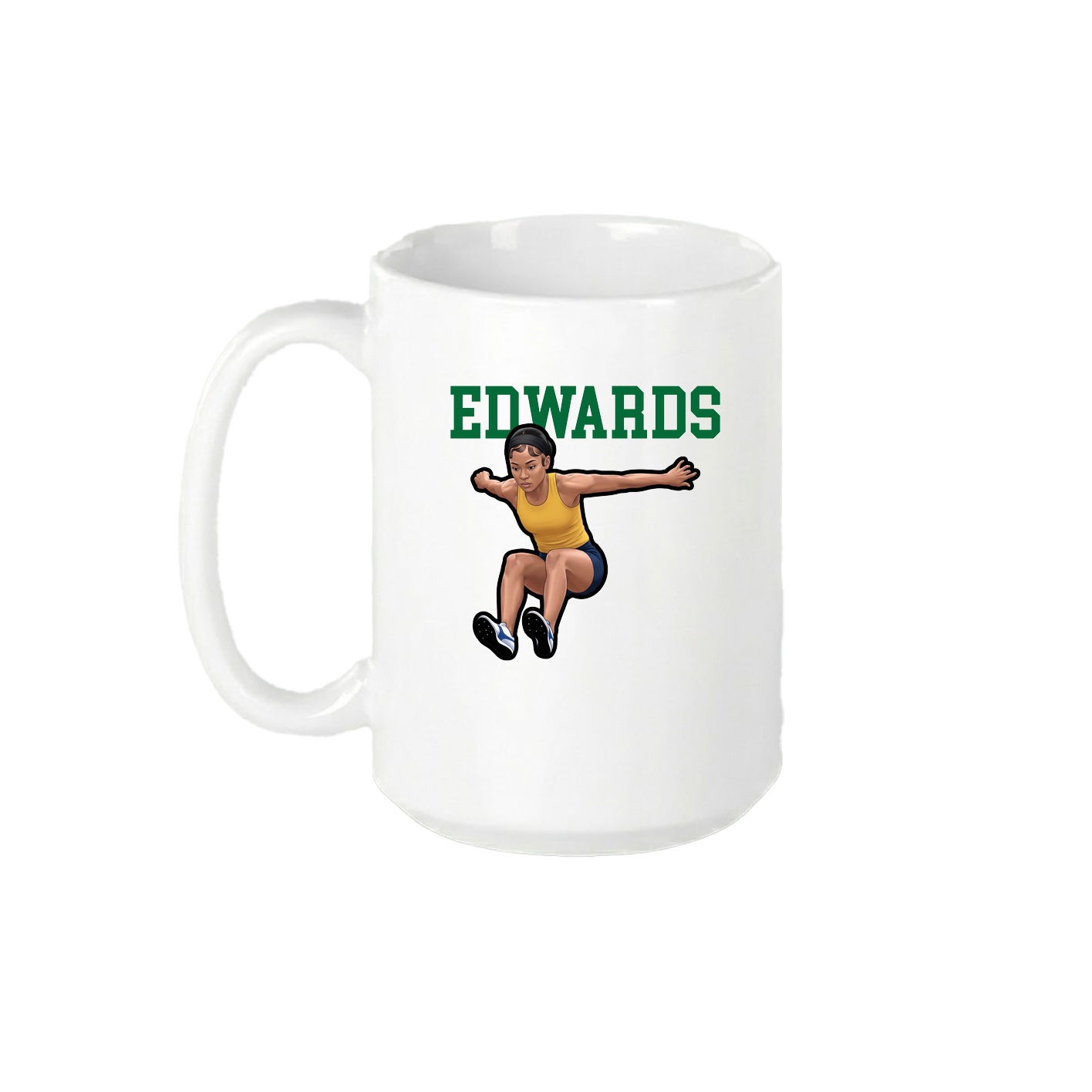 15oz Coffee Mug — Shirsey in White