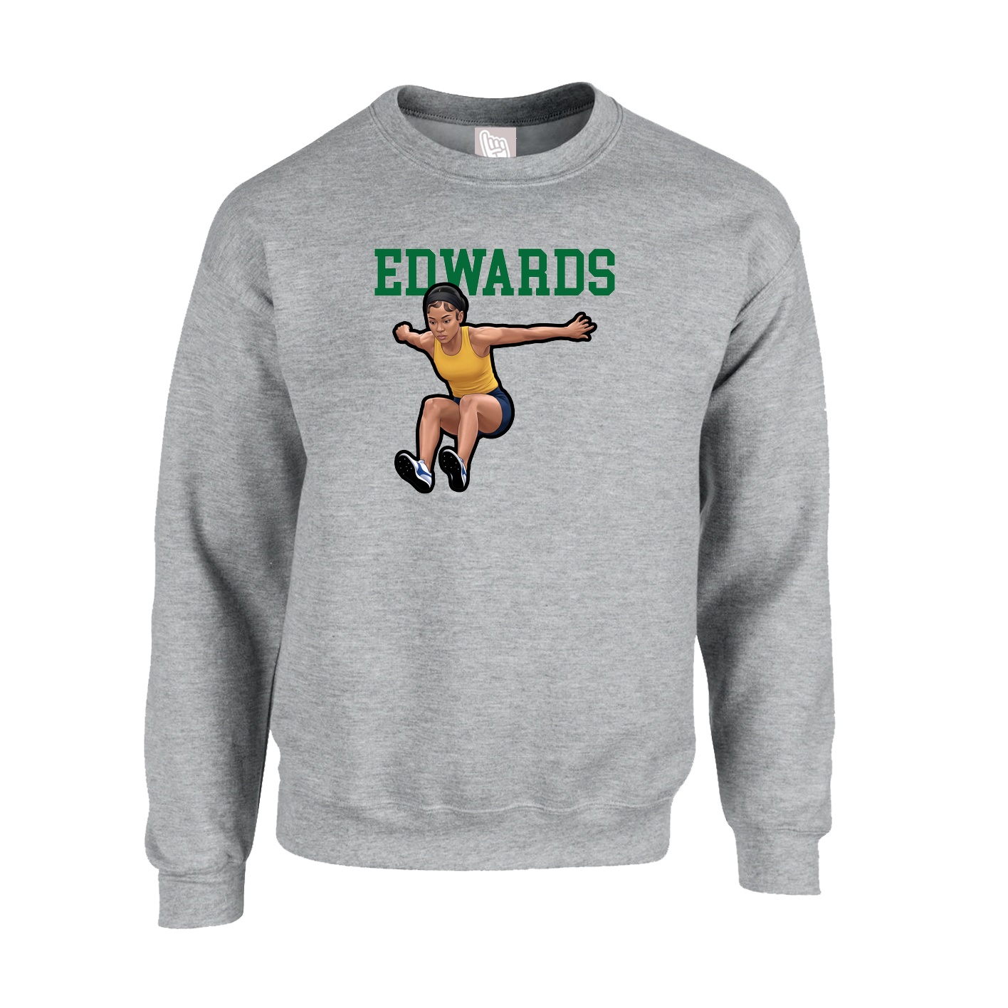Fleece Crew — Shirsey in Grey