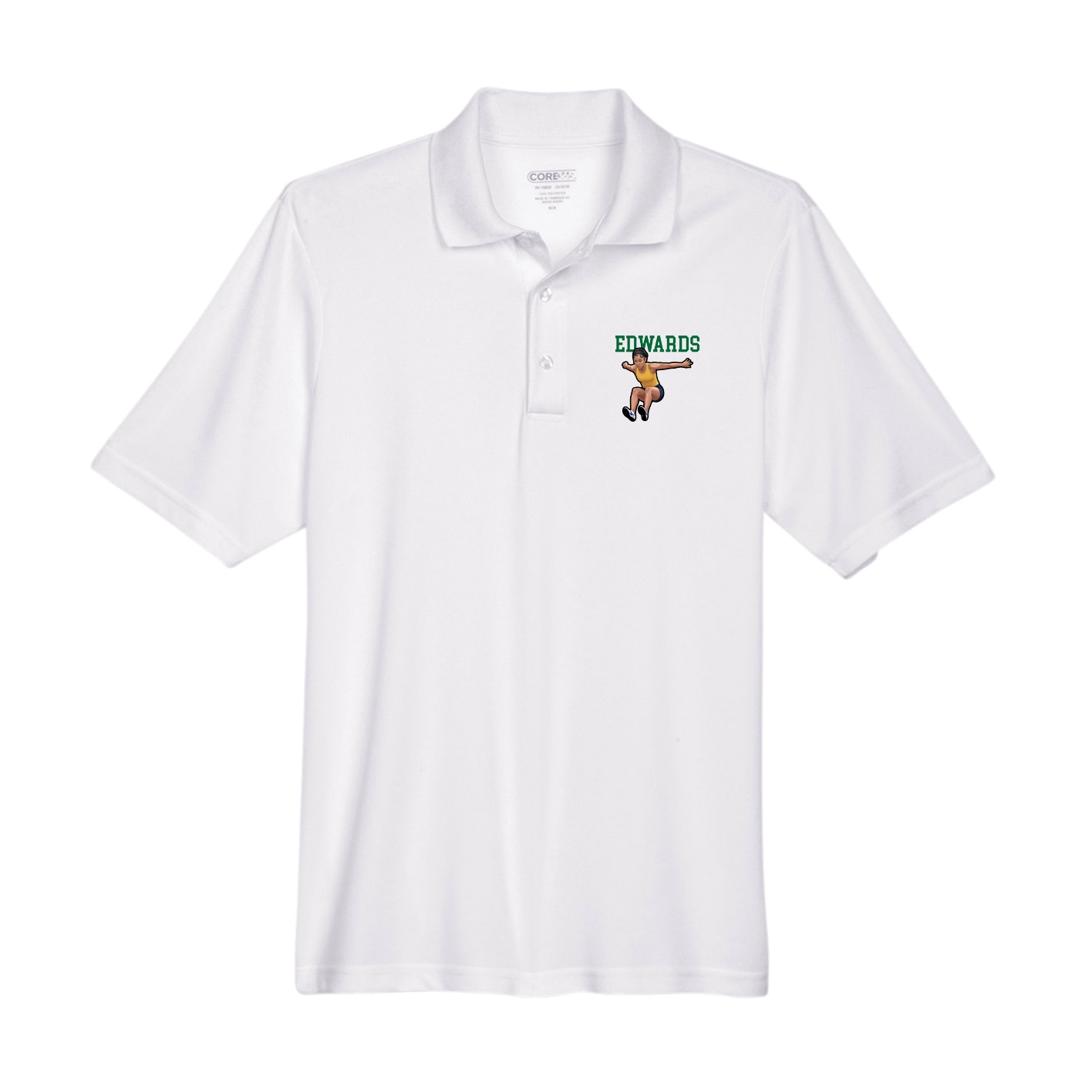 Performance Polo — Shirsey in White