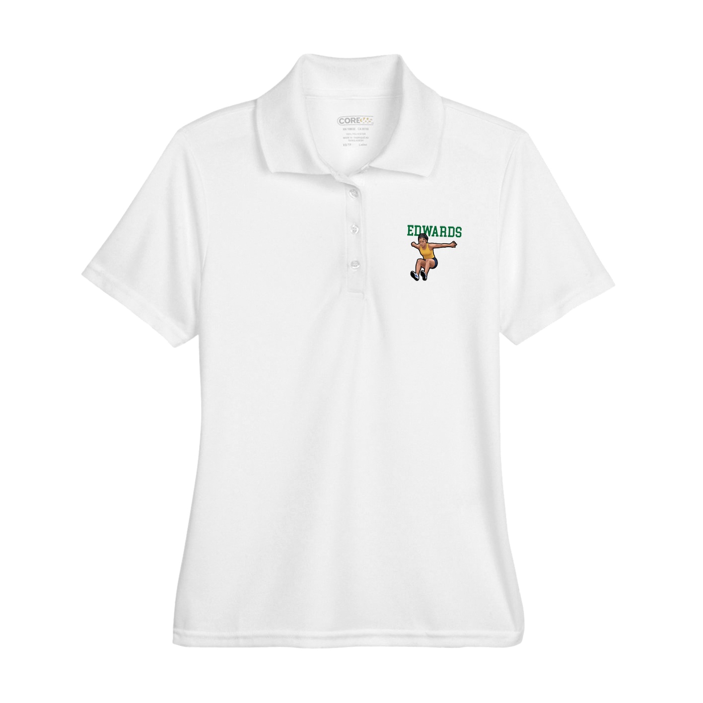 Womens Performance Polo — Shirsey in White